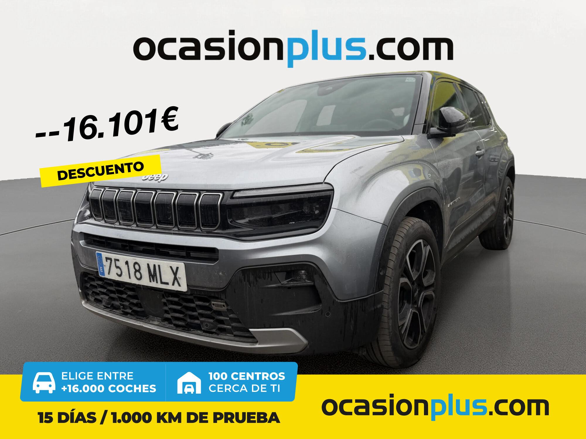 JEEP Avenger (1.2 G Summit 74 kW (100 CV)) en Madrid