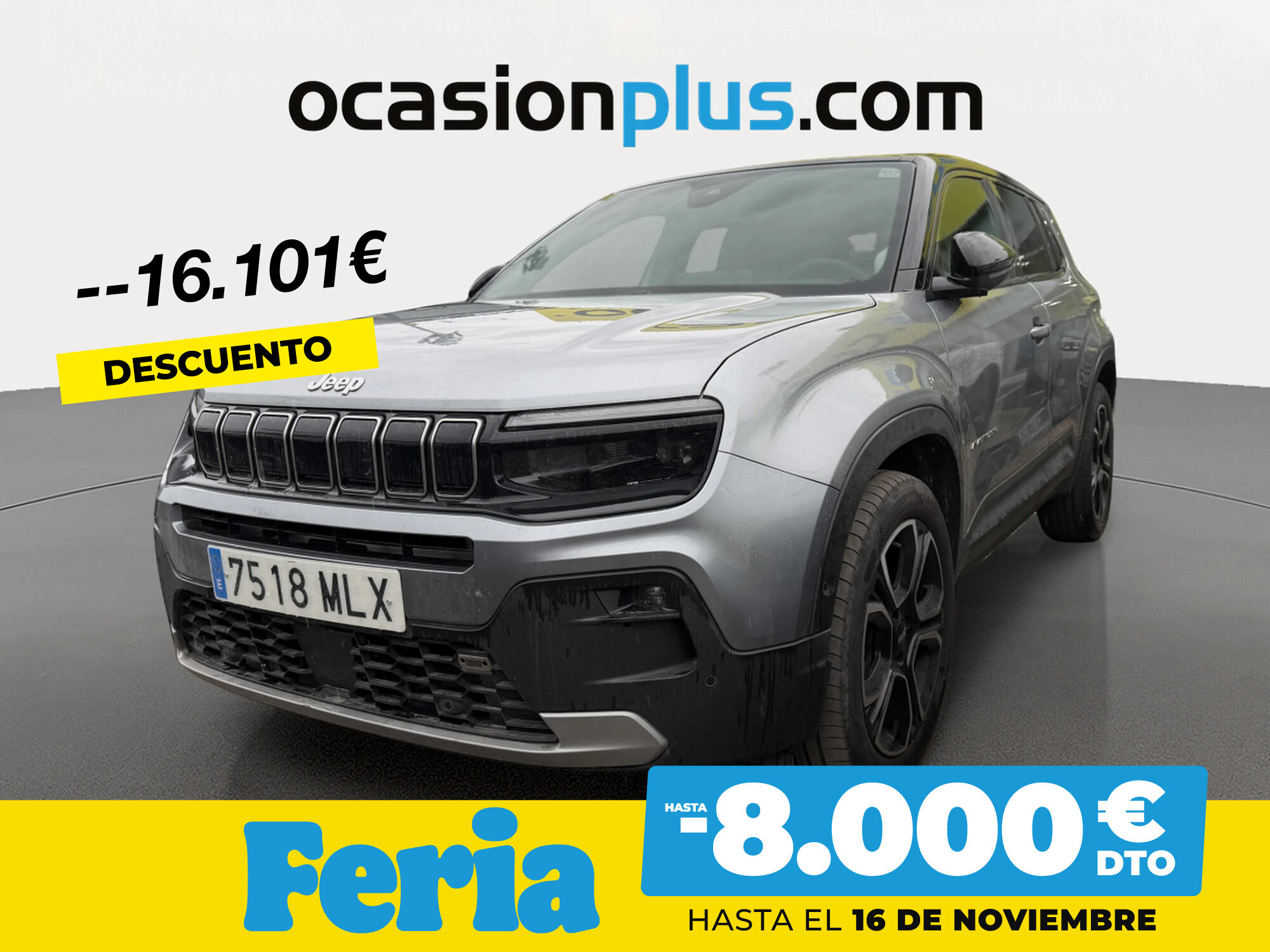 JEEP Avenger (1.2 G Summit 74 kW (100 CV)) en Madrid