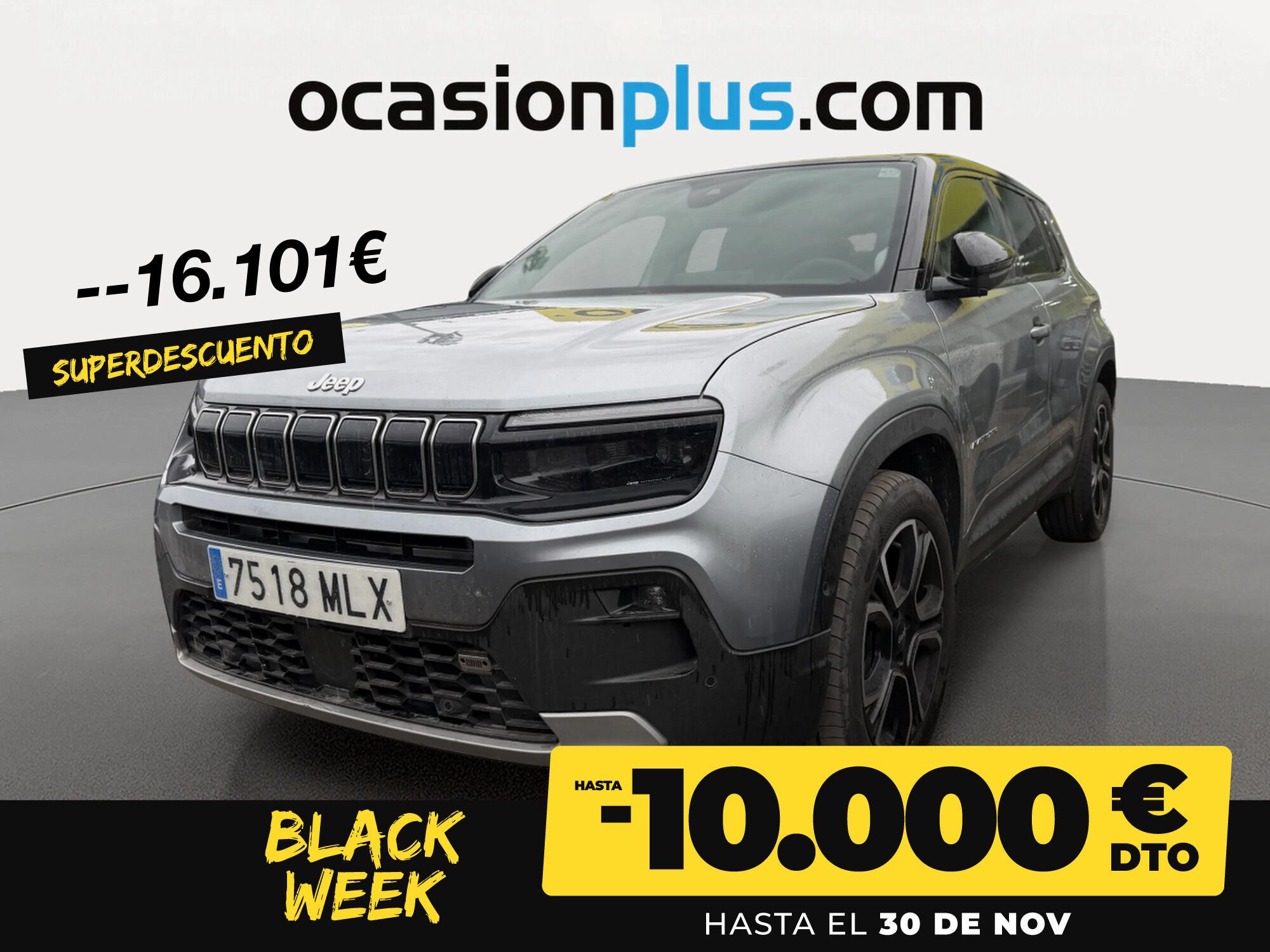 JEEP Avenger (1.2 G Summit 74 kW (100 CV)) en Madrid