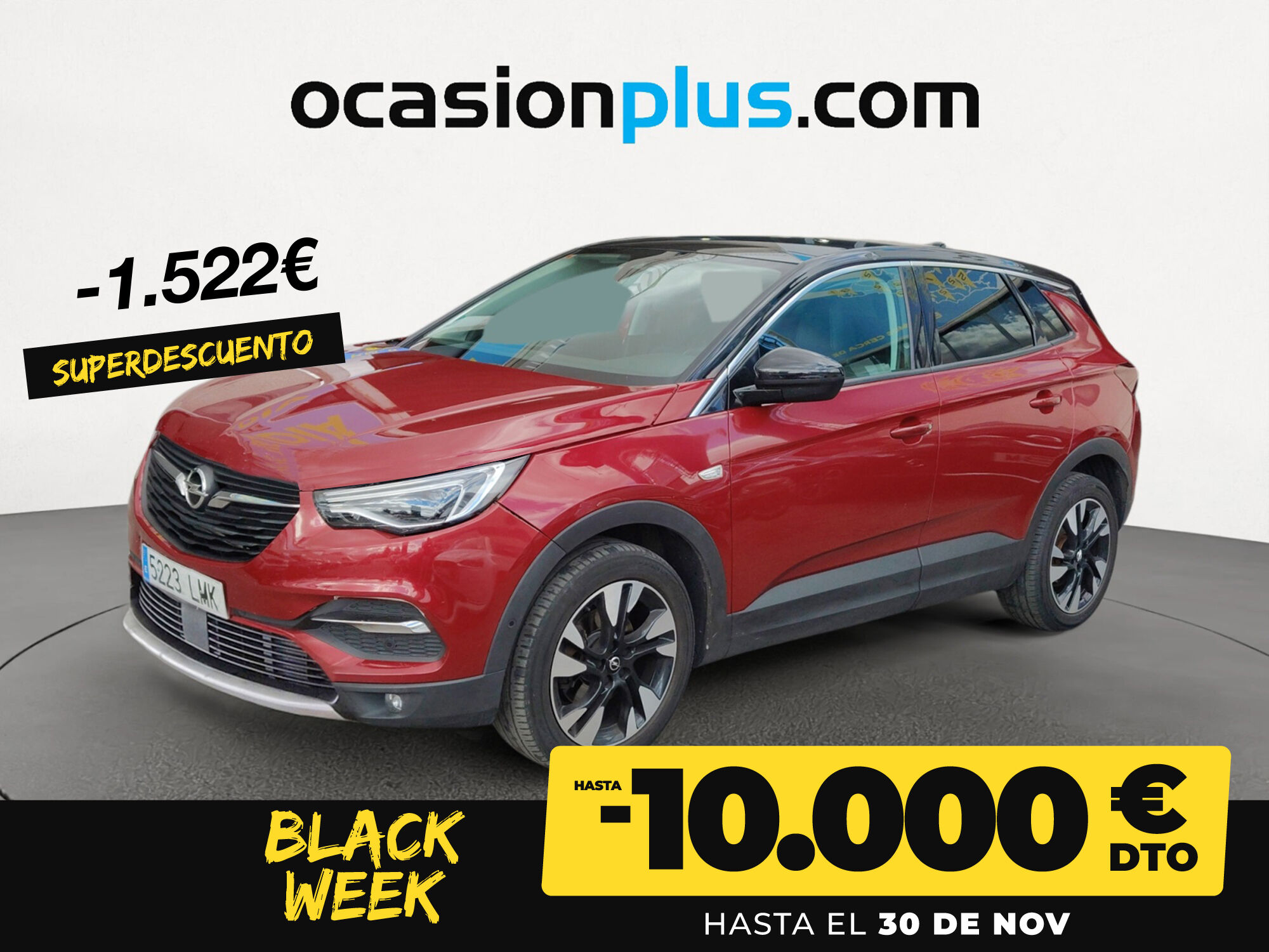 OPEL Grandland X (1.2 Turbo Ultimate Auto 96 kW (130 CV)) en Madrid