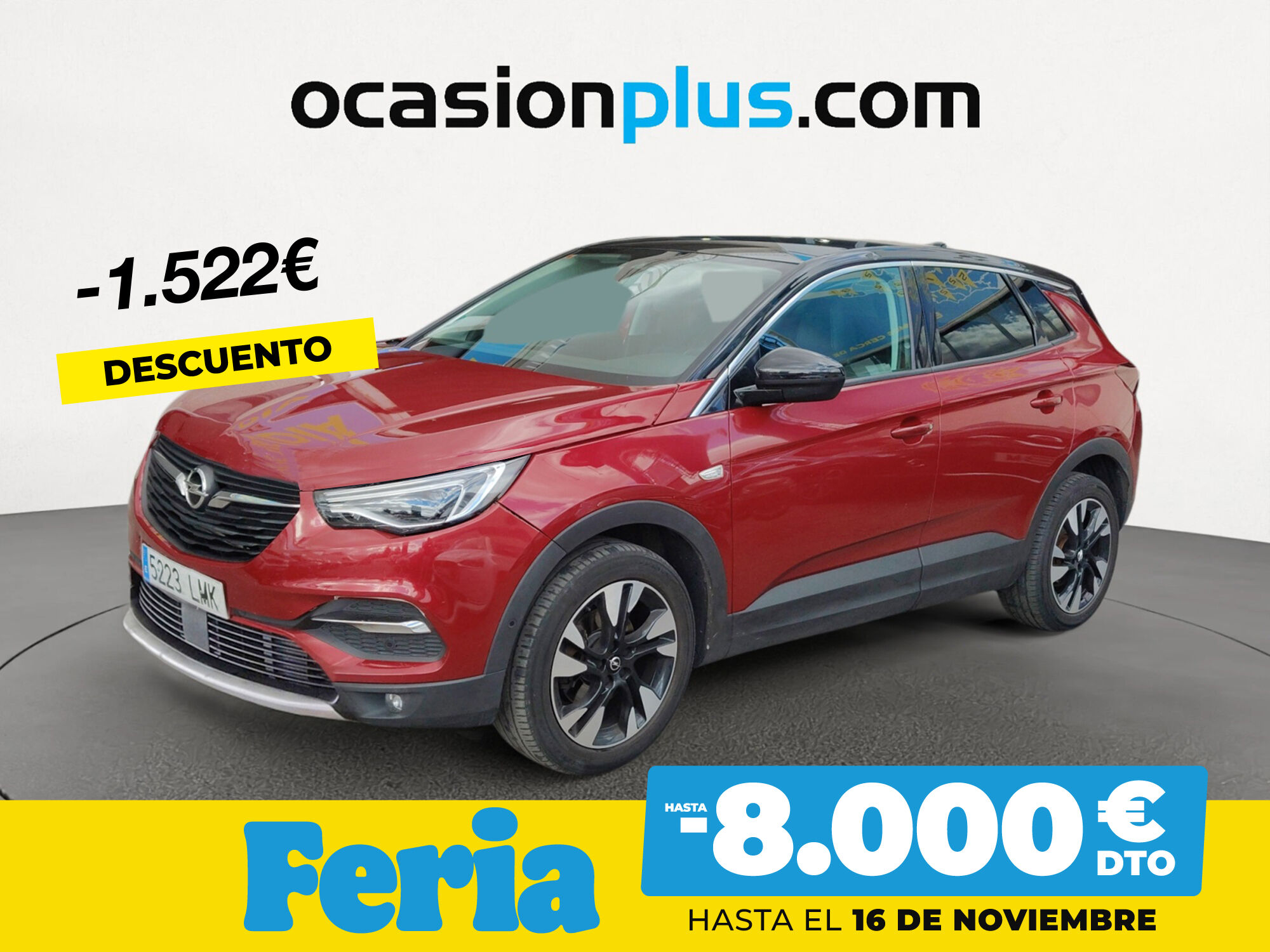 OPEL Grandland X (1.2 Turbo Ultimate Auto 96 kW (130 CV)) en Madrid