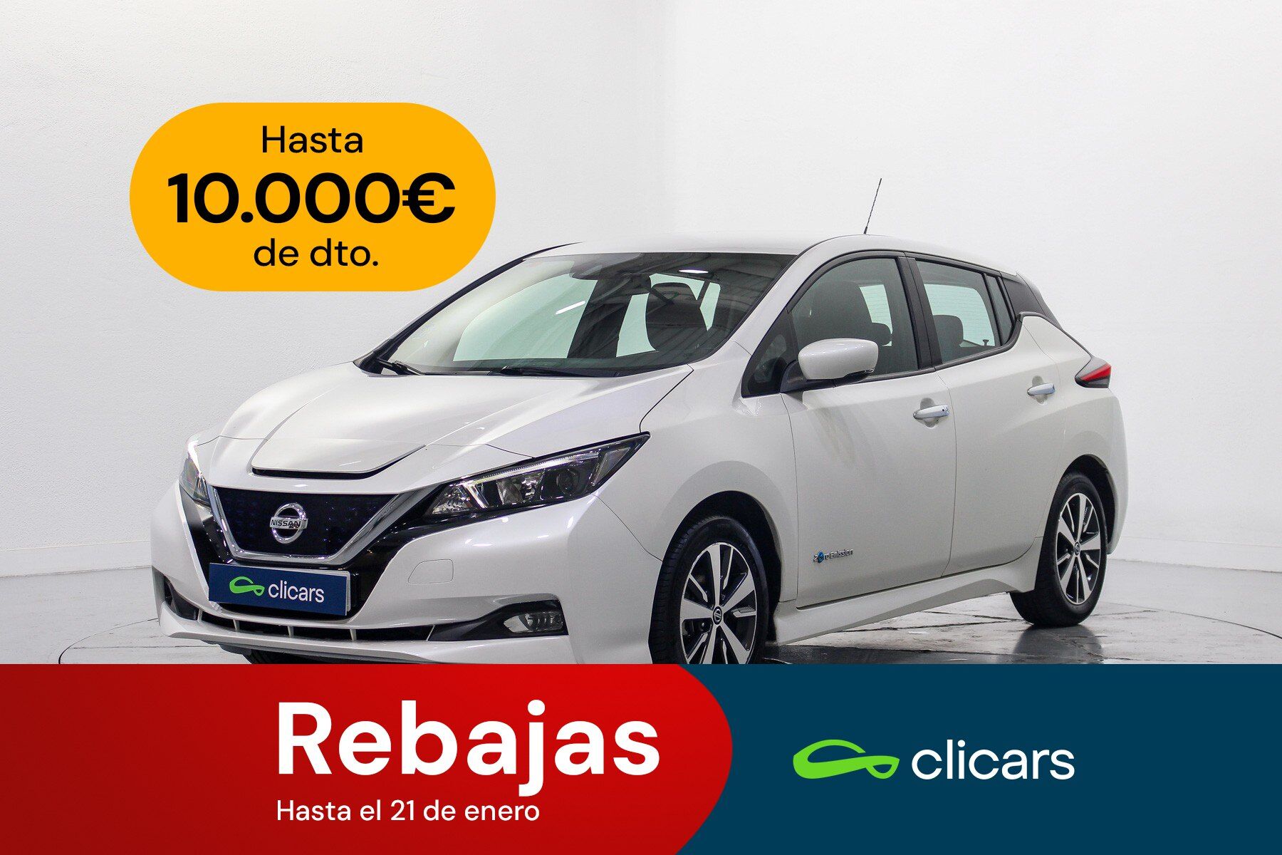 NISSAN Leaf (Leaf 40 kWh Acenta 110kW) en Madrid