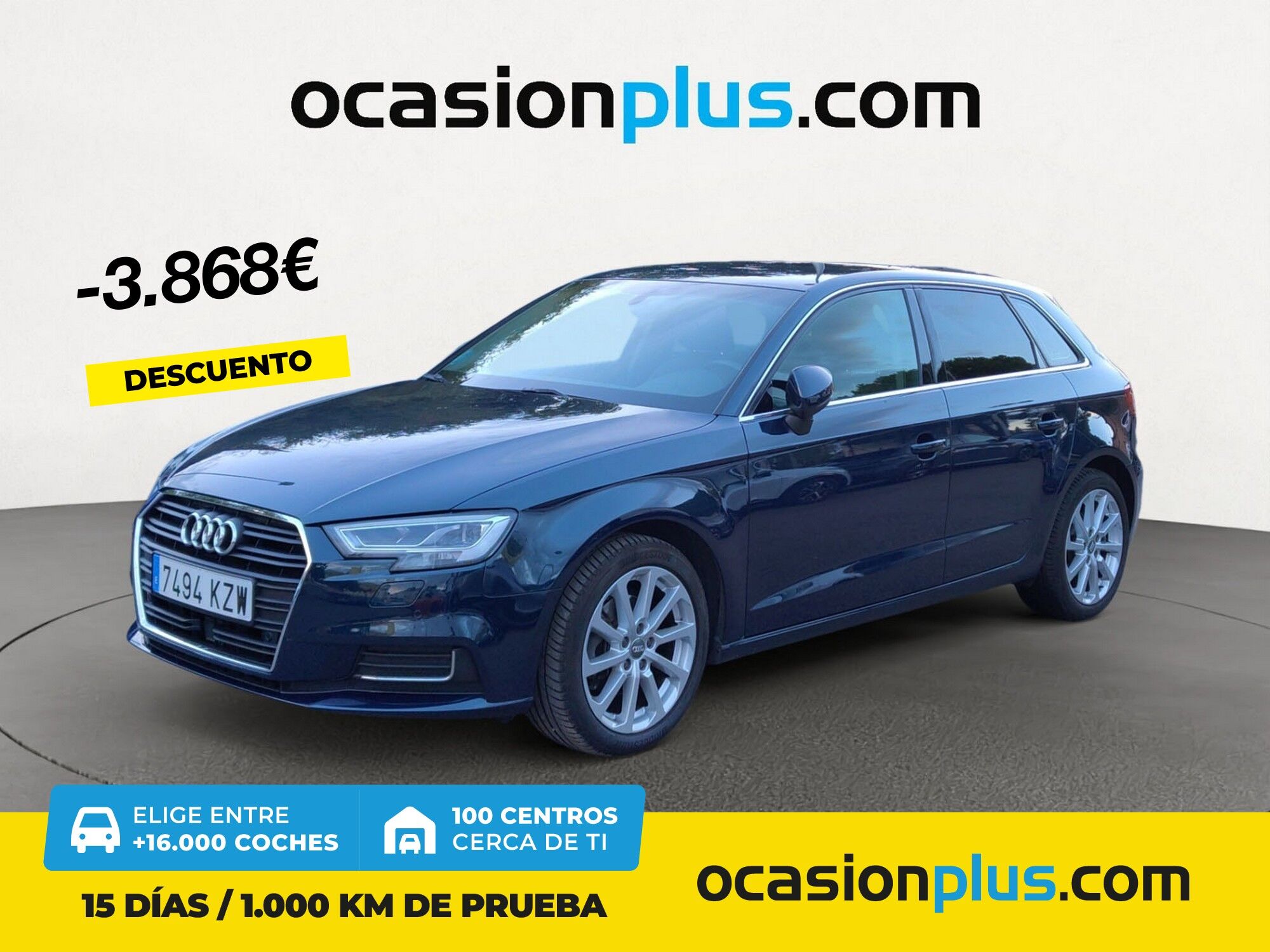 AUDI A3 (Design 30 g-tron 96 kW (131 CV) S tronic) en Madrid