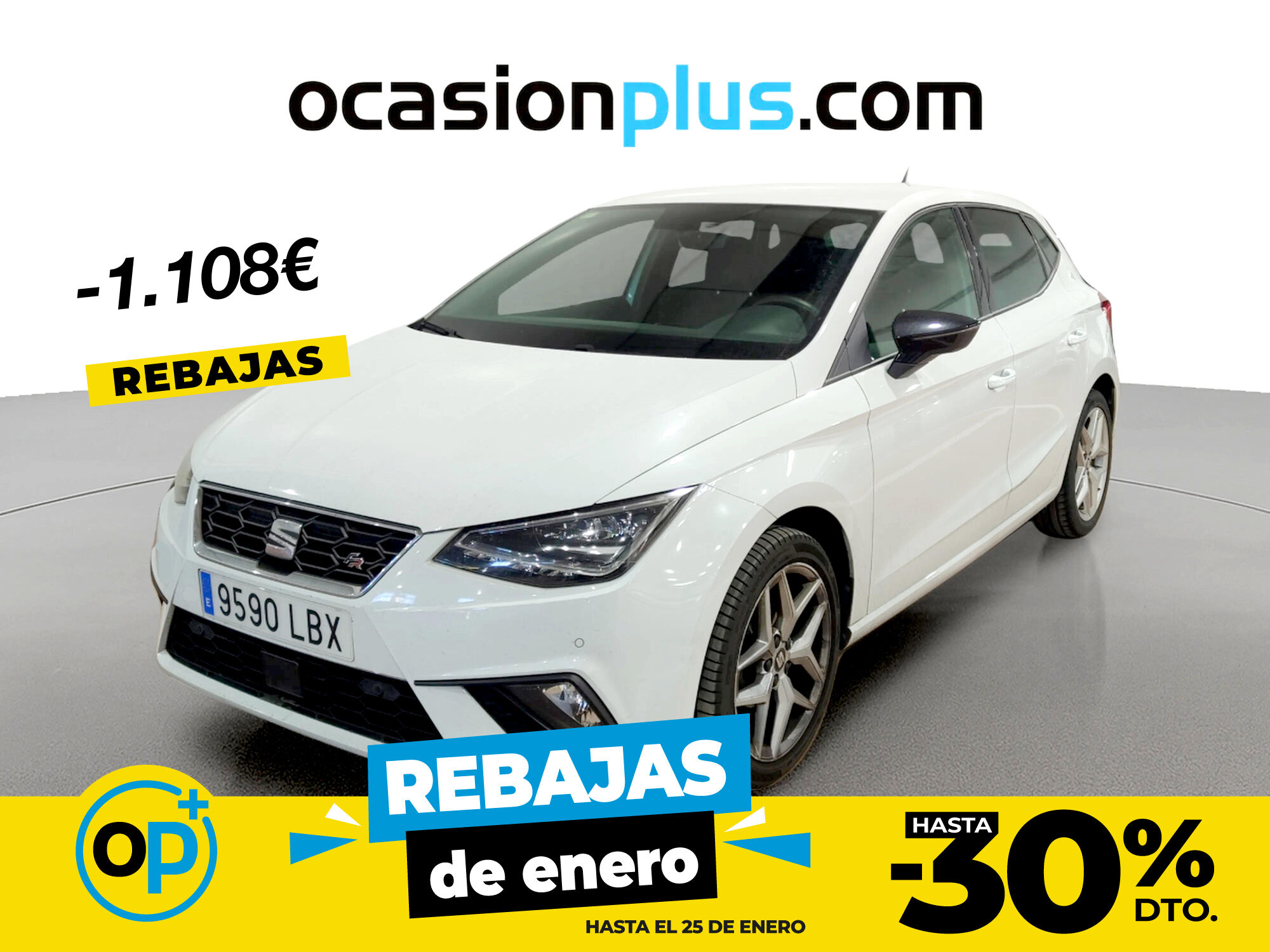 SEAT Ibiza (1.0 TGI GNC S&S FR Eco Plus 66 kW (90 CV)) en Madrid