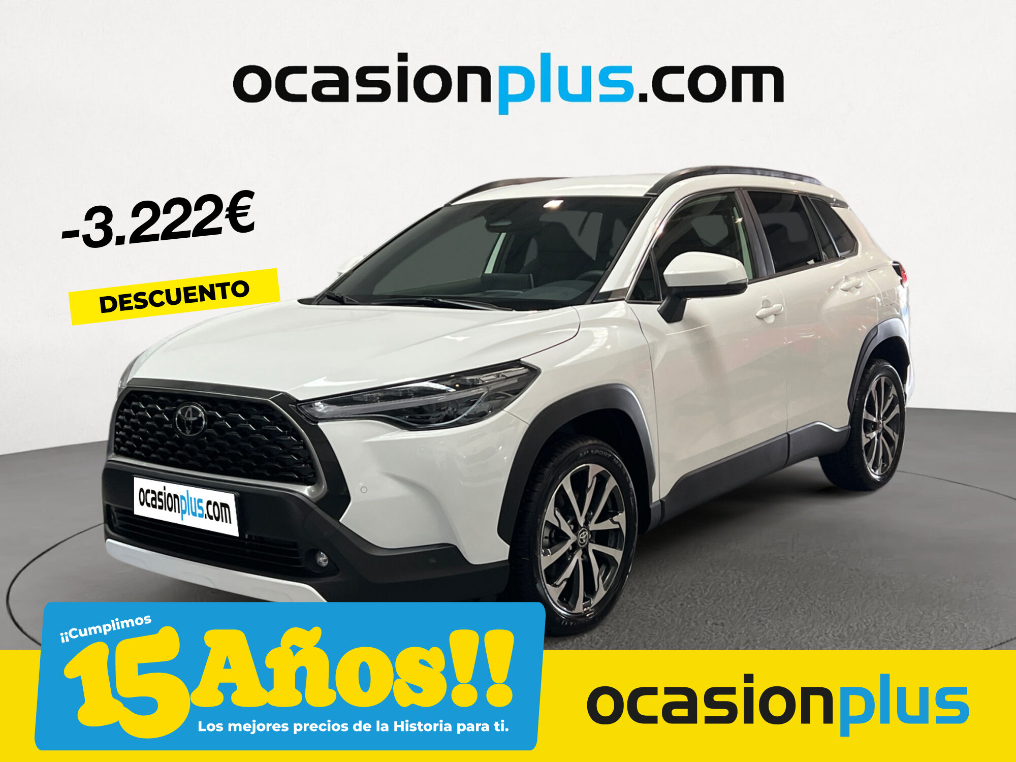 TOYOTA Corolla Cross (1.8 Híbrido Style Auto 103 kW (140 CV)) en Madrid