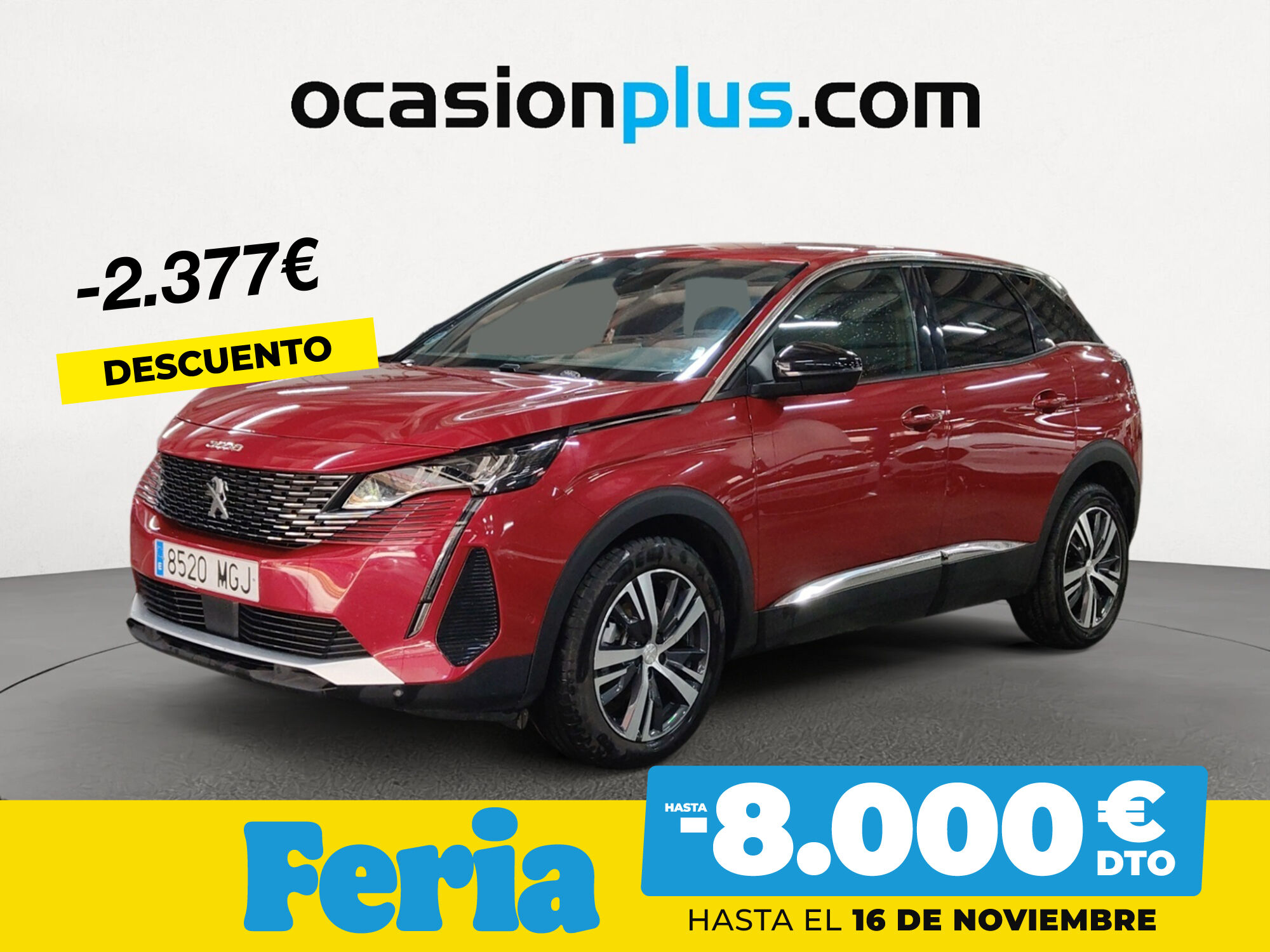 PEUGEOT 3008 (PureTech 130 S&S Allure Pack 96 kW (130 CV)) en Madrid