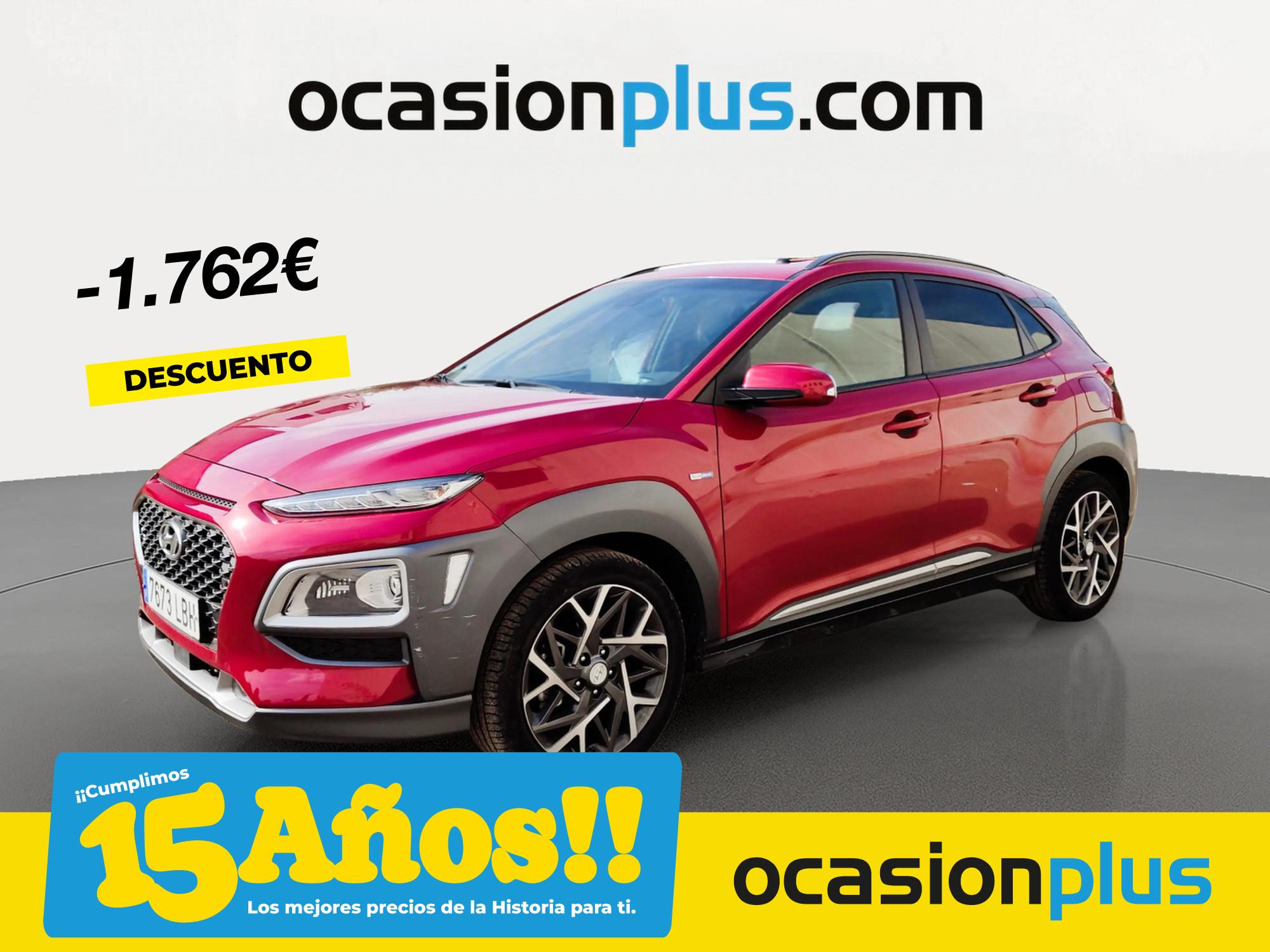 HYUNDAI Kona (1.6 GDI HEV Style Sky Red DT 104 kW (141 CV)) en Madrid