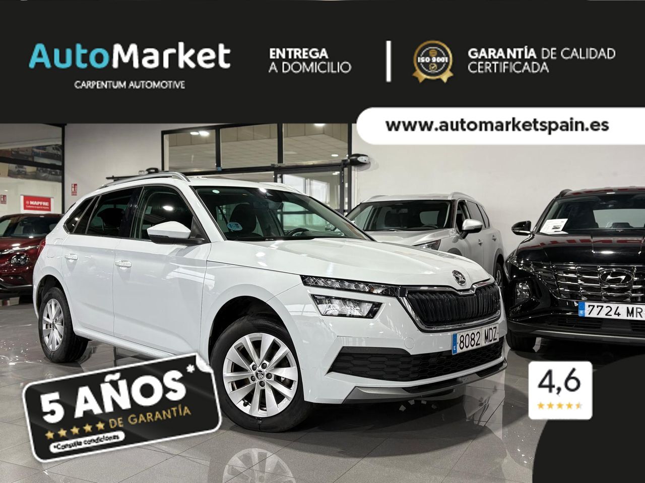 SKODA Kamiq (AMBIT	1.0 TSI 81KW (110CV) AMBITION) en Lugo