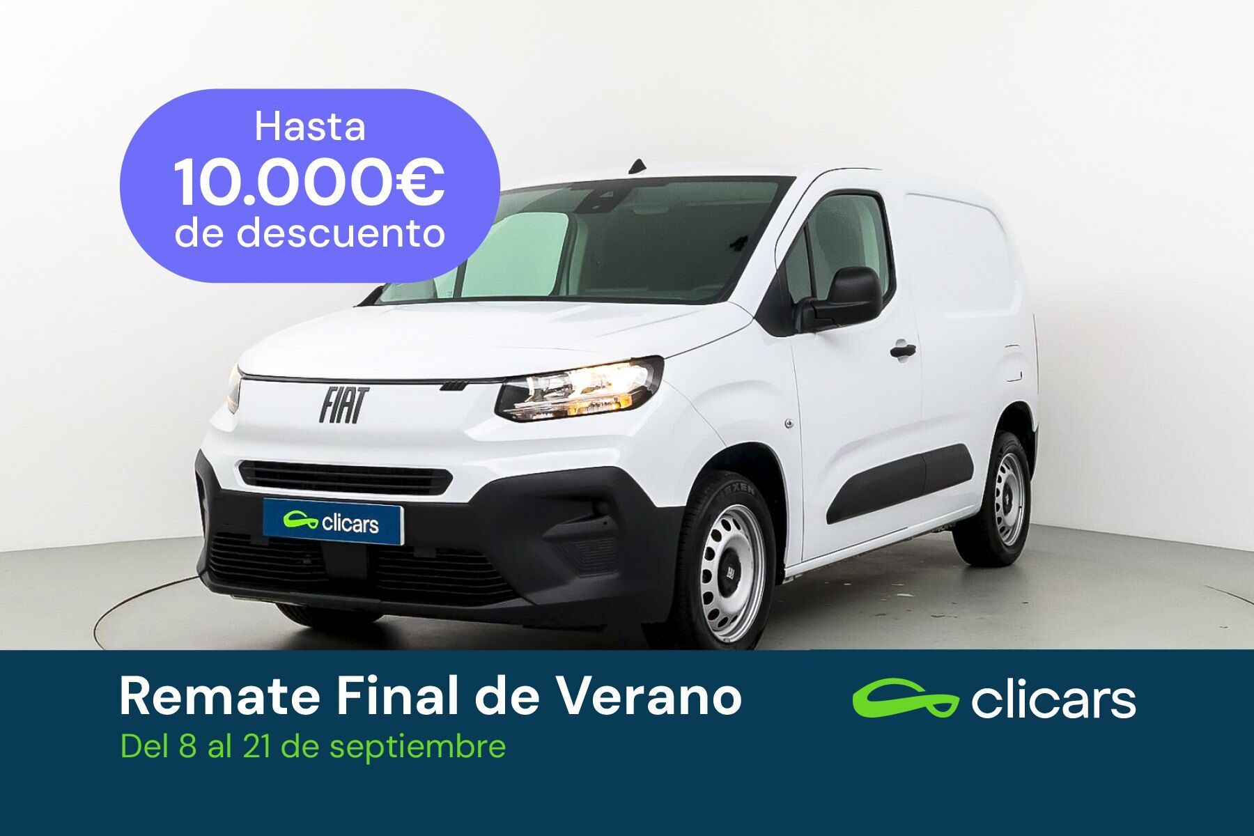FIAT Dobló (Doblò Furgón 1.5BlueHDI L1 H1 Standard 1000kg 75KW) en Madrid
