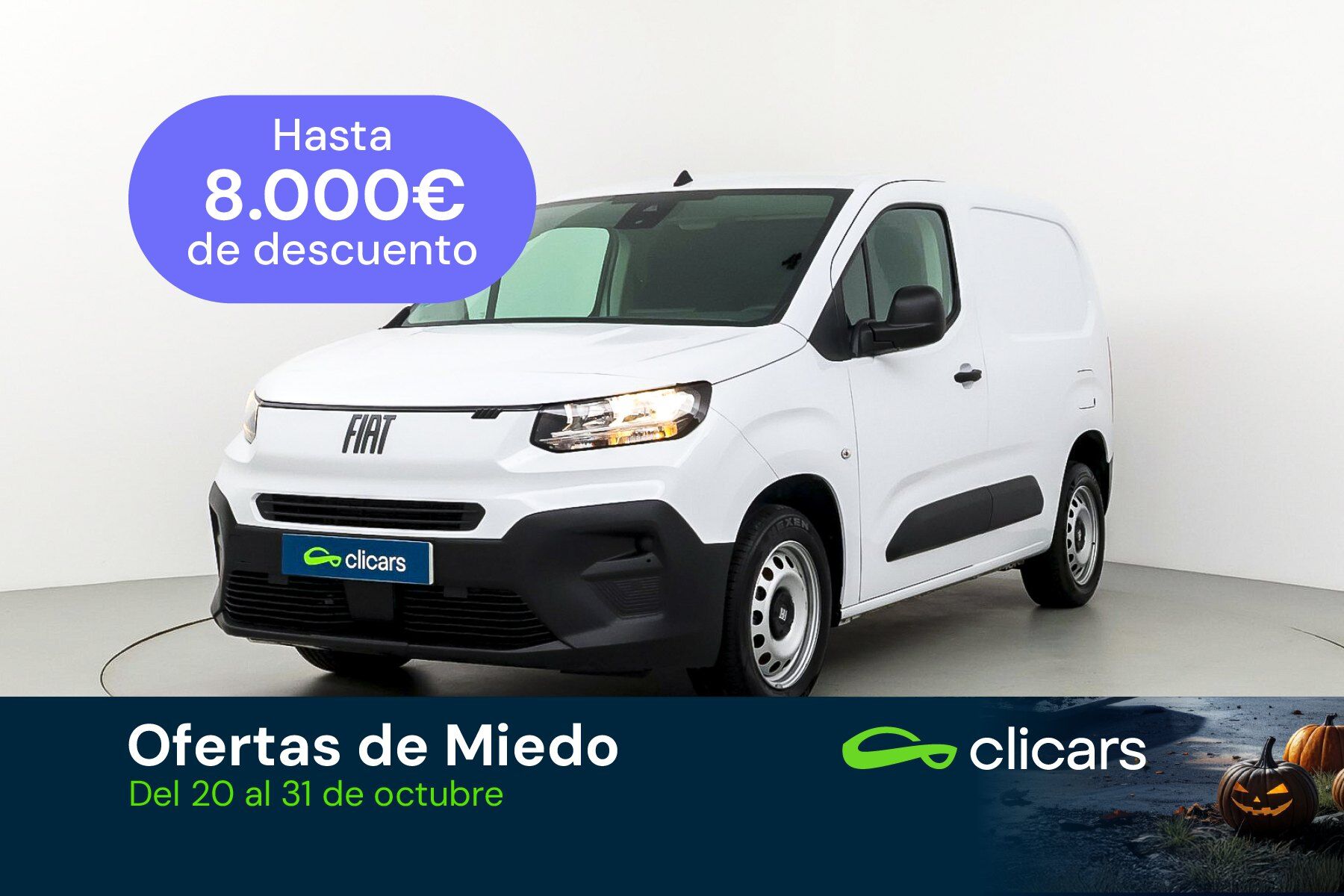 FIAT Dobló (Doblò Furgón 1.5BlueHDI L1 H1 Standard 1000kg 75KW) en Madrid