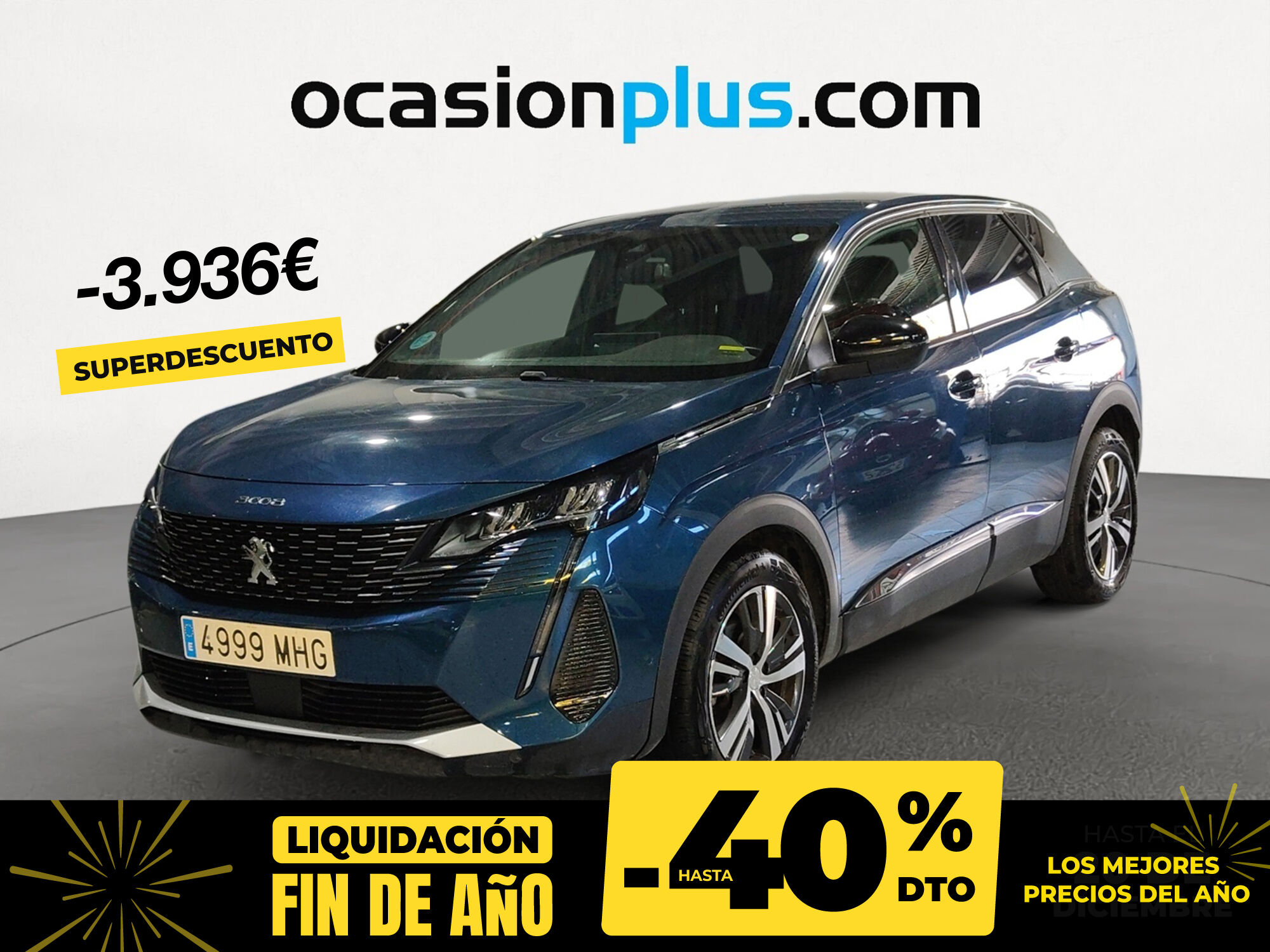 PEUGEOT 3008 (PureTech 130 S&S Allure Pack EAT8 96 kW (130 CV)) en Madrid
