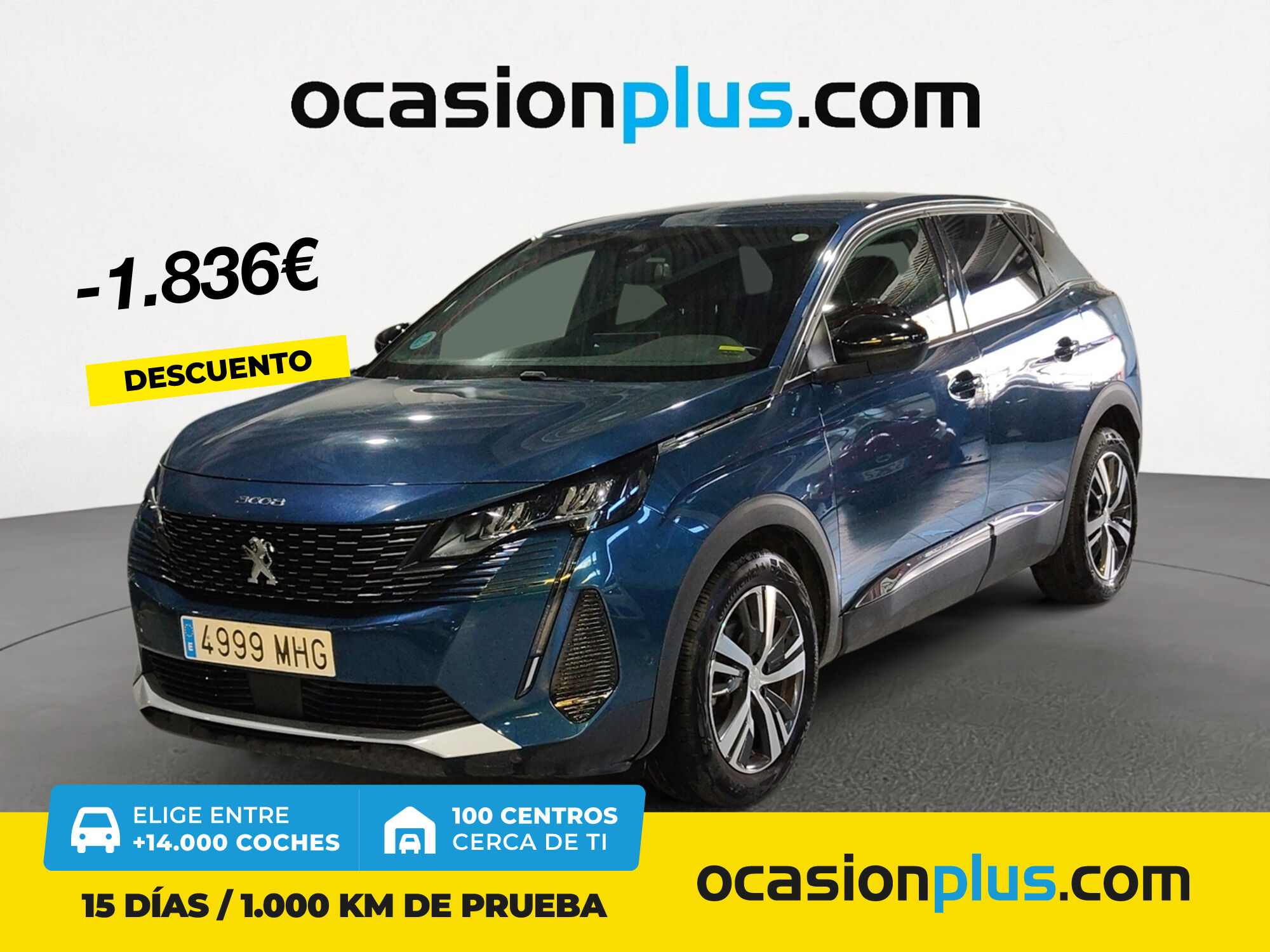 PEUGEOT 3008 (PureTech 130 S&S Allure Pack EAT8 96 kW (130 CV)) en Madrid