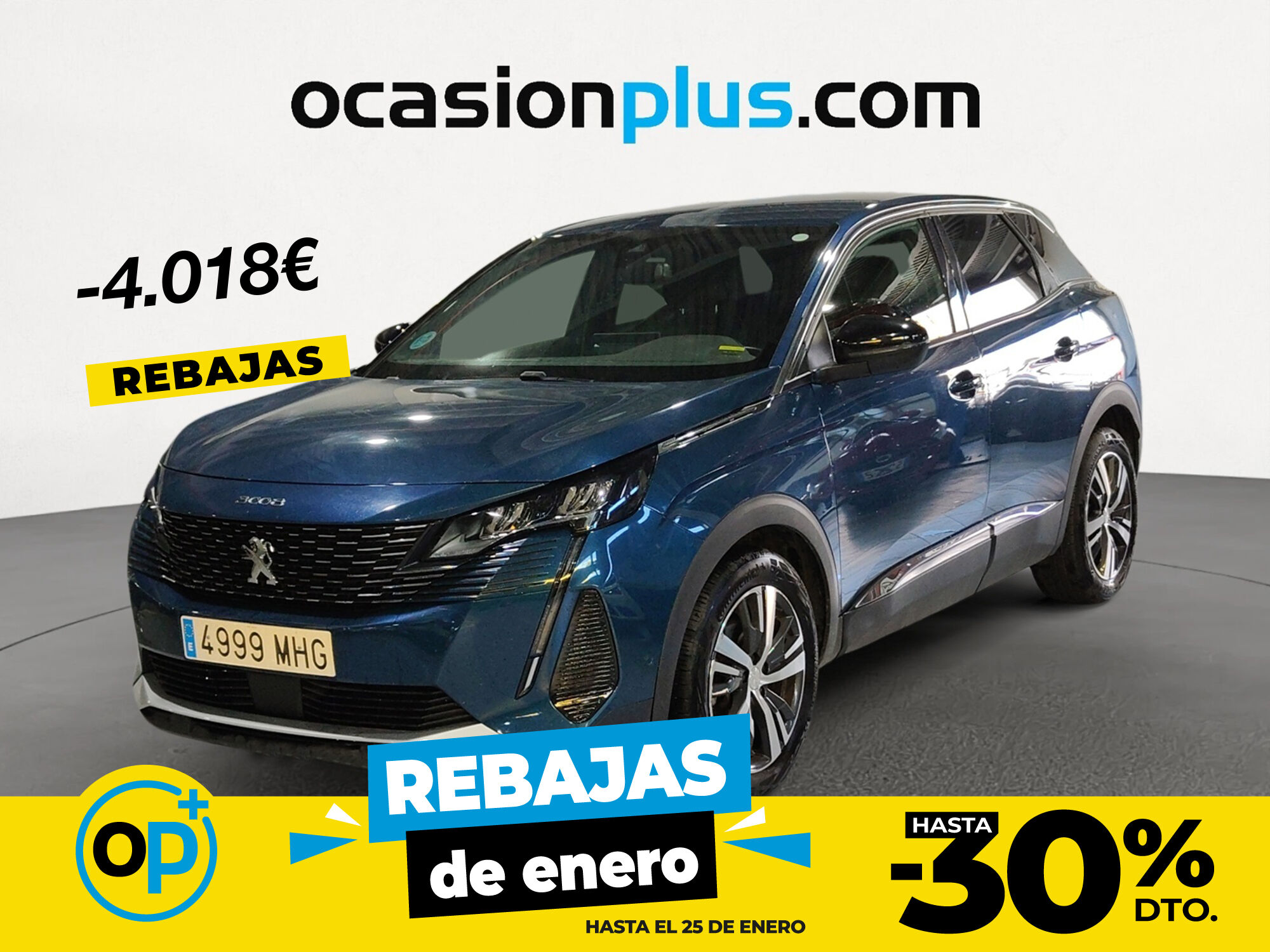 PEUGEOT 3008 (PureTech 130 S&S Allure Pack EAT8 96 kW (130 CV)) en Madrid