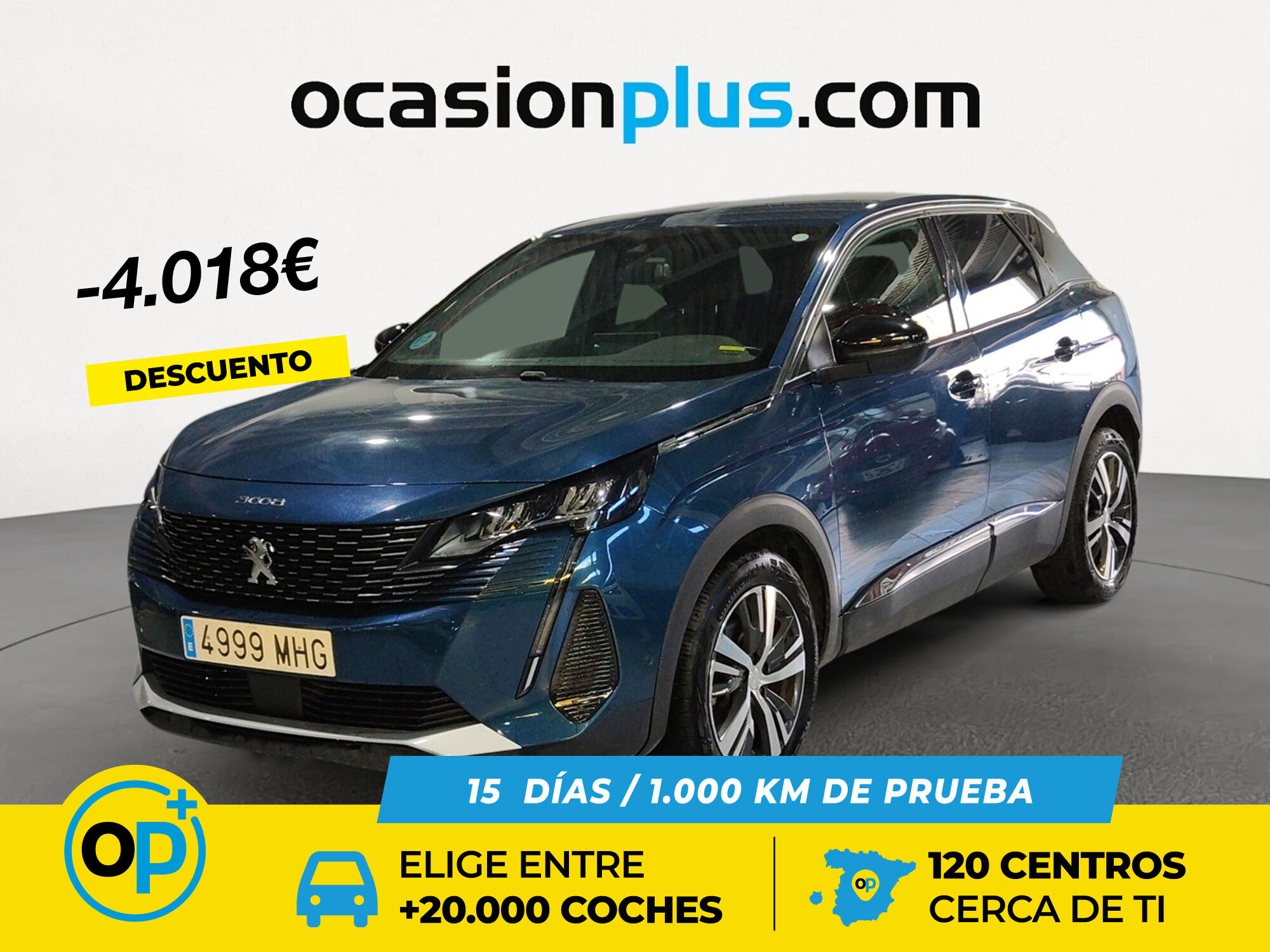 PEUGEOT 3008 (PureTech 130 S&S Allure Pack EAT8 96 kW (130 CV)) en Madrid