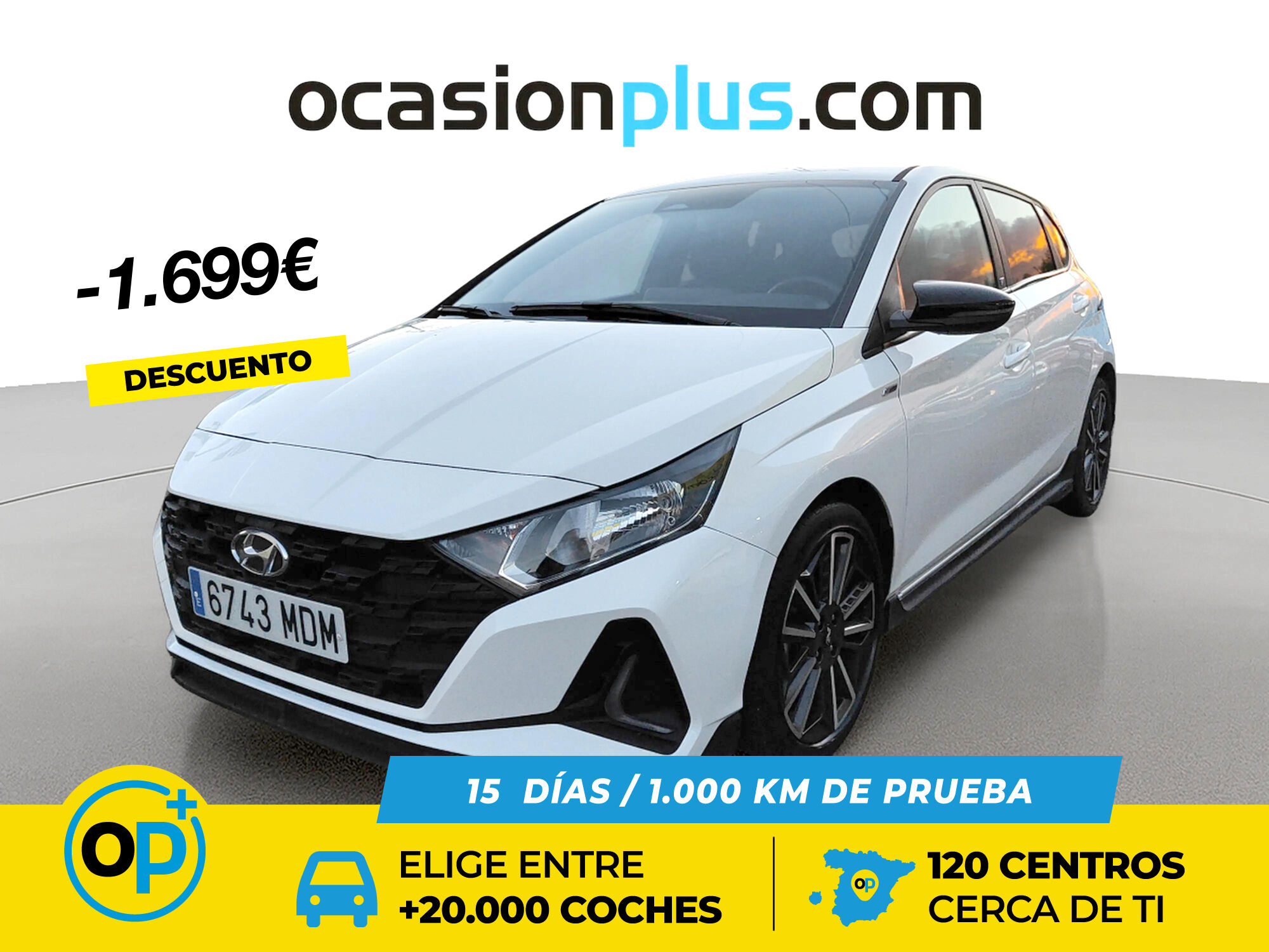 HYUNDAI i20 (1.2 MPI N Line 30 Aniversario 62 kW (84 CV)) en Madrid