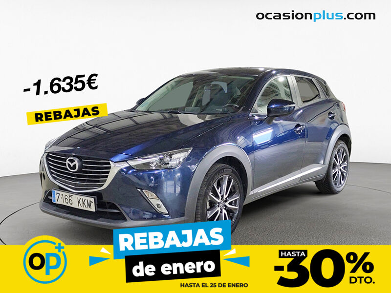 MAZDA CX-3 (1.5 DE SKYACTIV Luxury 2WD 77 kW (105 CV)) en Madrid