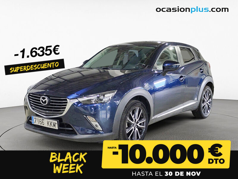 MAZDA CX-3 (1.5 DE SKYACTIV Luxury 2WD 77 kW (105 CV)) en Madrid