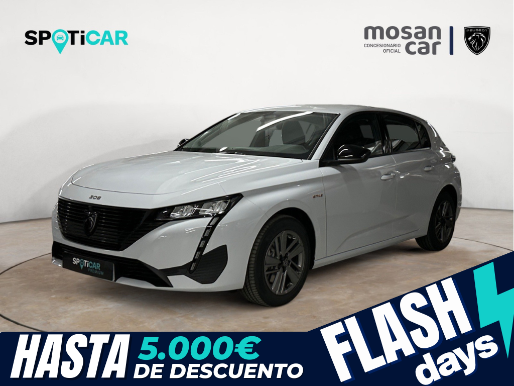 PEUGEOT 308 (1.5 BLUEHDI 130 EAT8 STYLE GPS LL16 RADAR AR) en Madrid