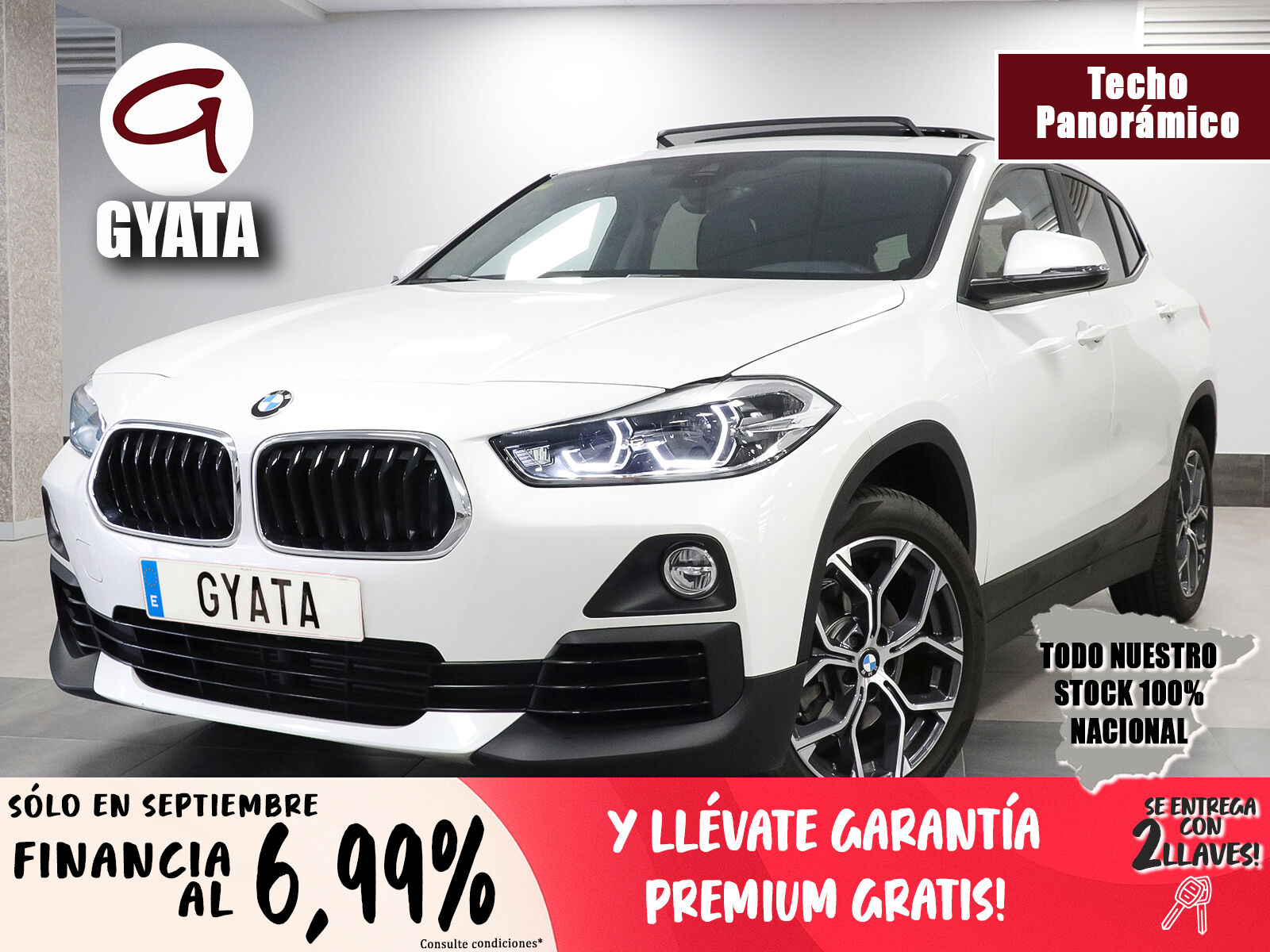 BMW X2 (sDrive18i 103 kW (140 CV)) en Madrid