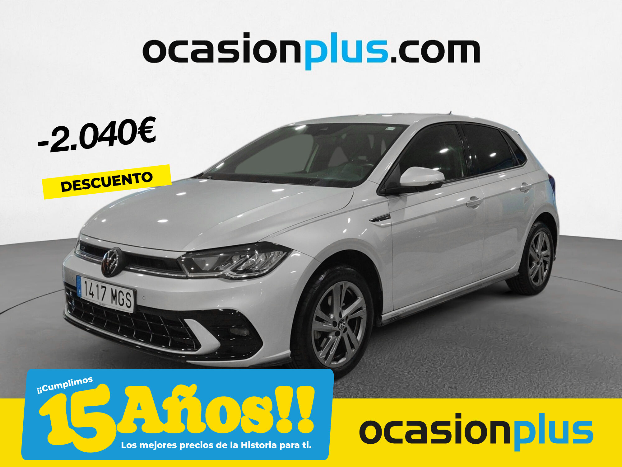 VOLKSWAGEN Polo (R-Line 1.0 TSI 81 kW (110 CV) DSG) en Madrid