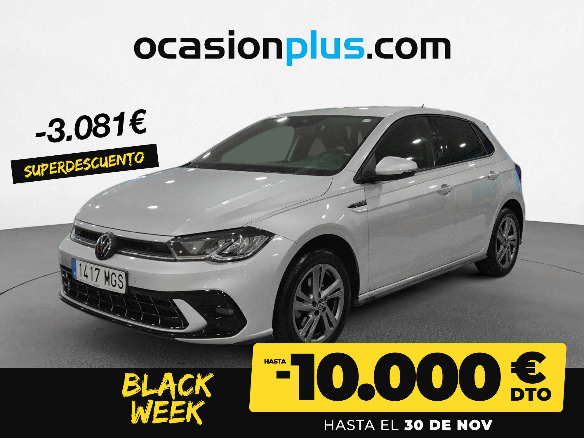 VOLKSWAGEN Polo (R-Line 1.0 TSI 81 kW (110 CV) DSG) en Madrid