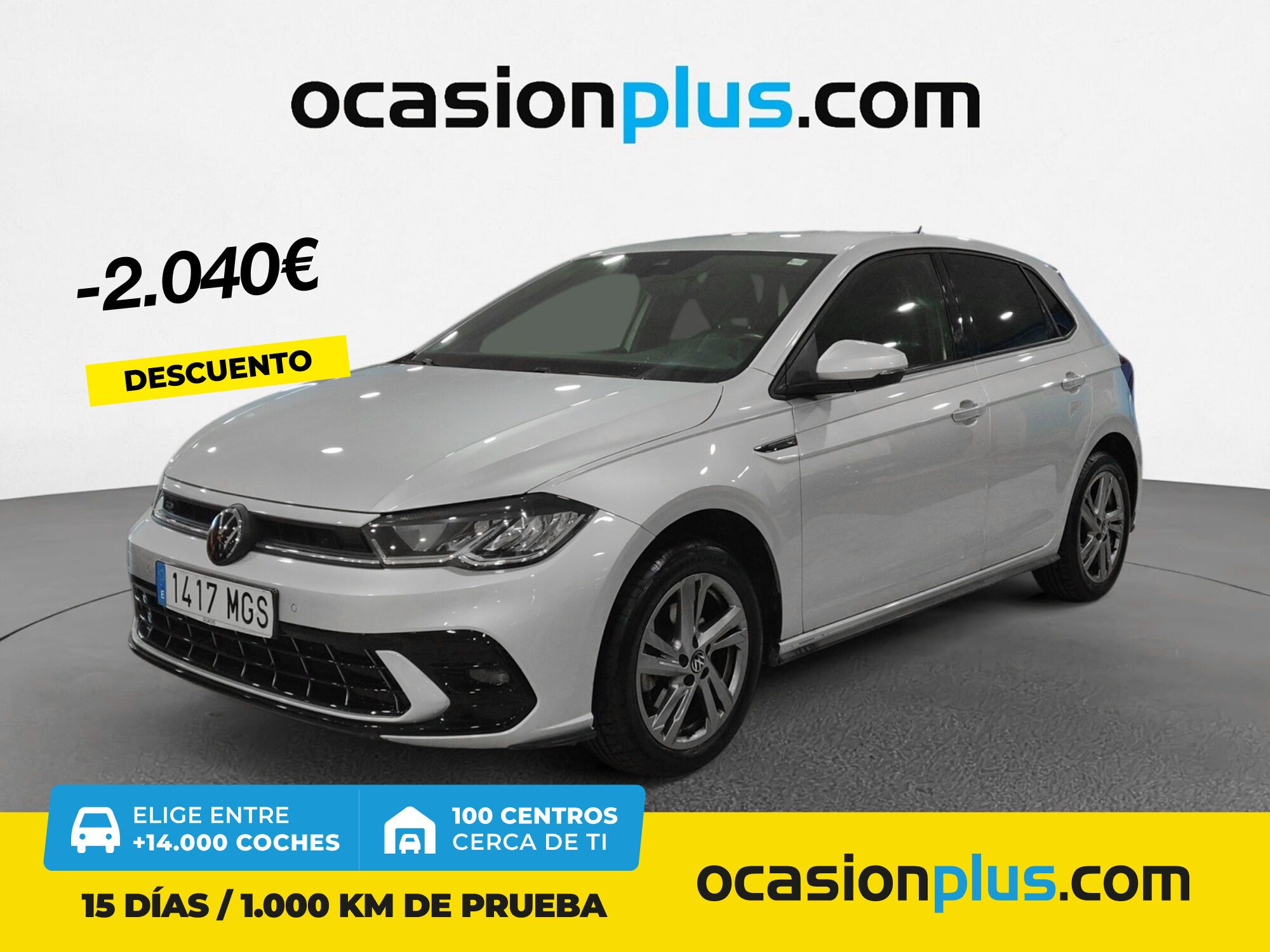 VOLKSWAGEN Polo (R-Line 1.0 TSI 81 kW (110 CV) DSG) en Madrid