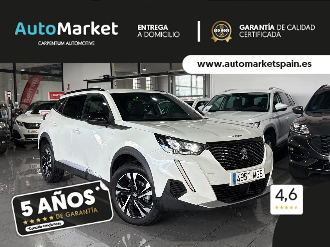 PEUGEOT 2008 (ALLURE PACK PURETECH 130 S&S 6 VEL. MAN) en Lugo