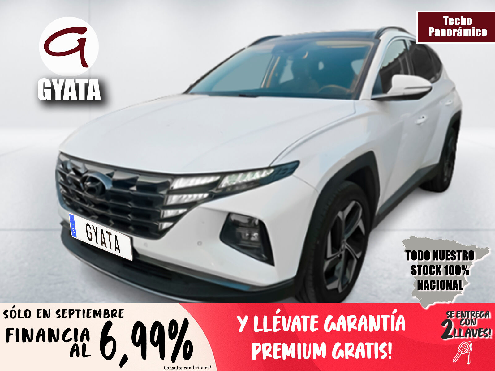 HYUNDAI Tucson (1.6 TGDI PHEV Tecno Sky 4x4 Auto 195 kW (265 CV)) en Madrid