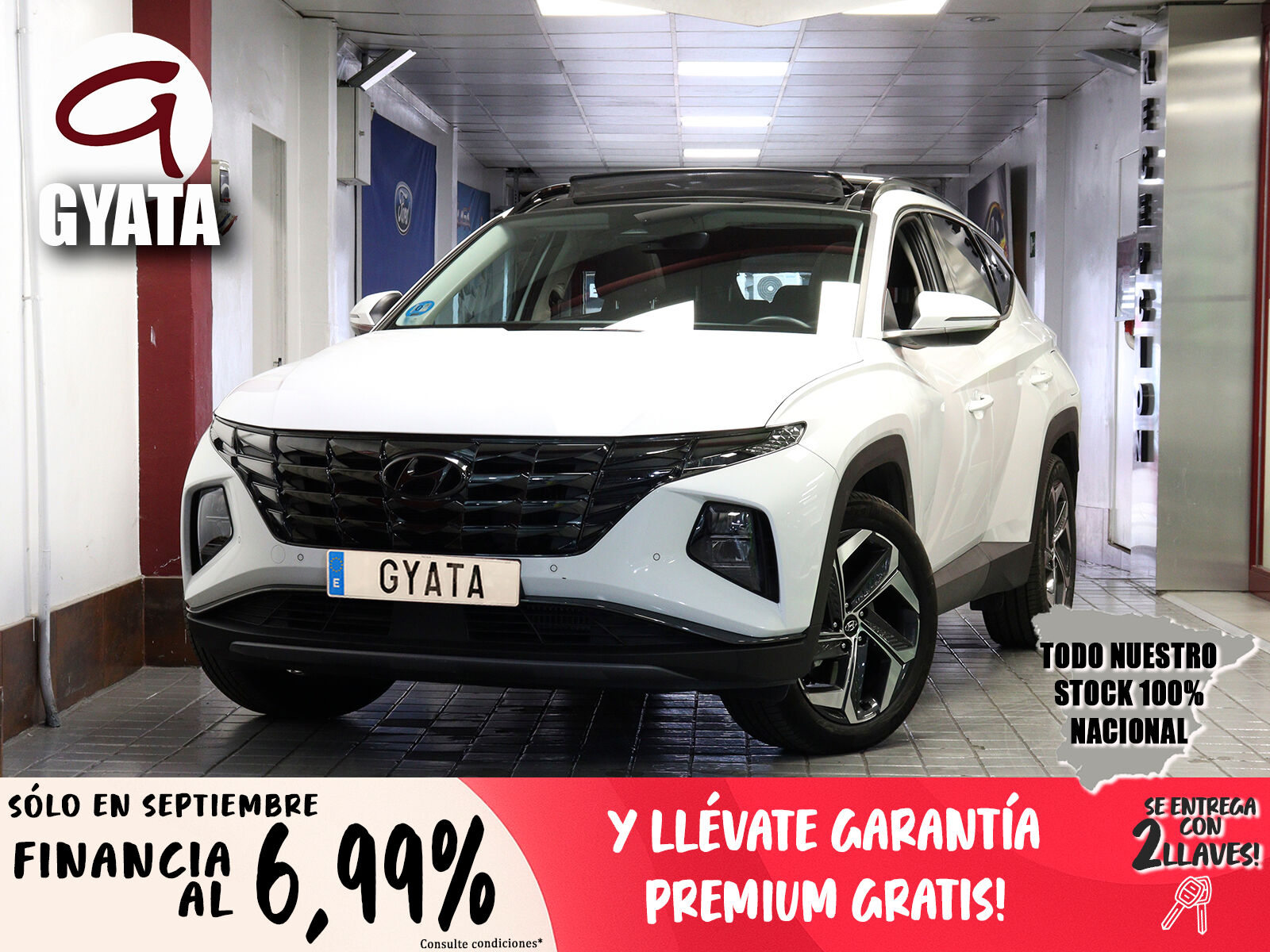 HYUNDAI Tucson (1.6 TGDI PHEV Tecno Sky 4x4 Auto 195 kW (265 CV)) en Madrid