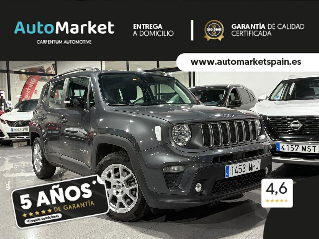 JEEP Renegade (EHYBRID 1.5 96KW(130CV) LIMITED ATX) en Lugo