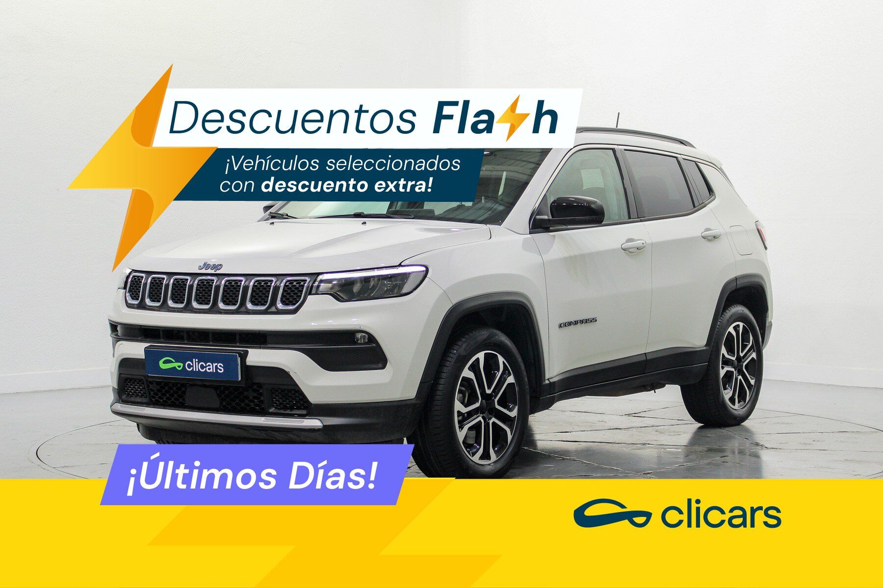 JEEP Compass (Compass 1.3 PHEV Limited 4x4 Aut. 190) en Madrid