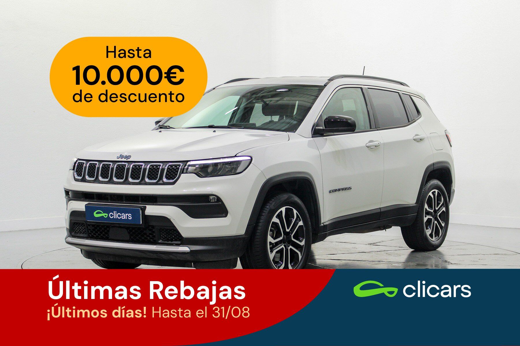 JEEP Compass (Compass 1.3 PHEV Limited 4x4 Aut. 190) en Madrid