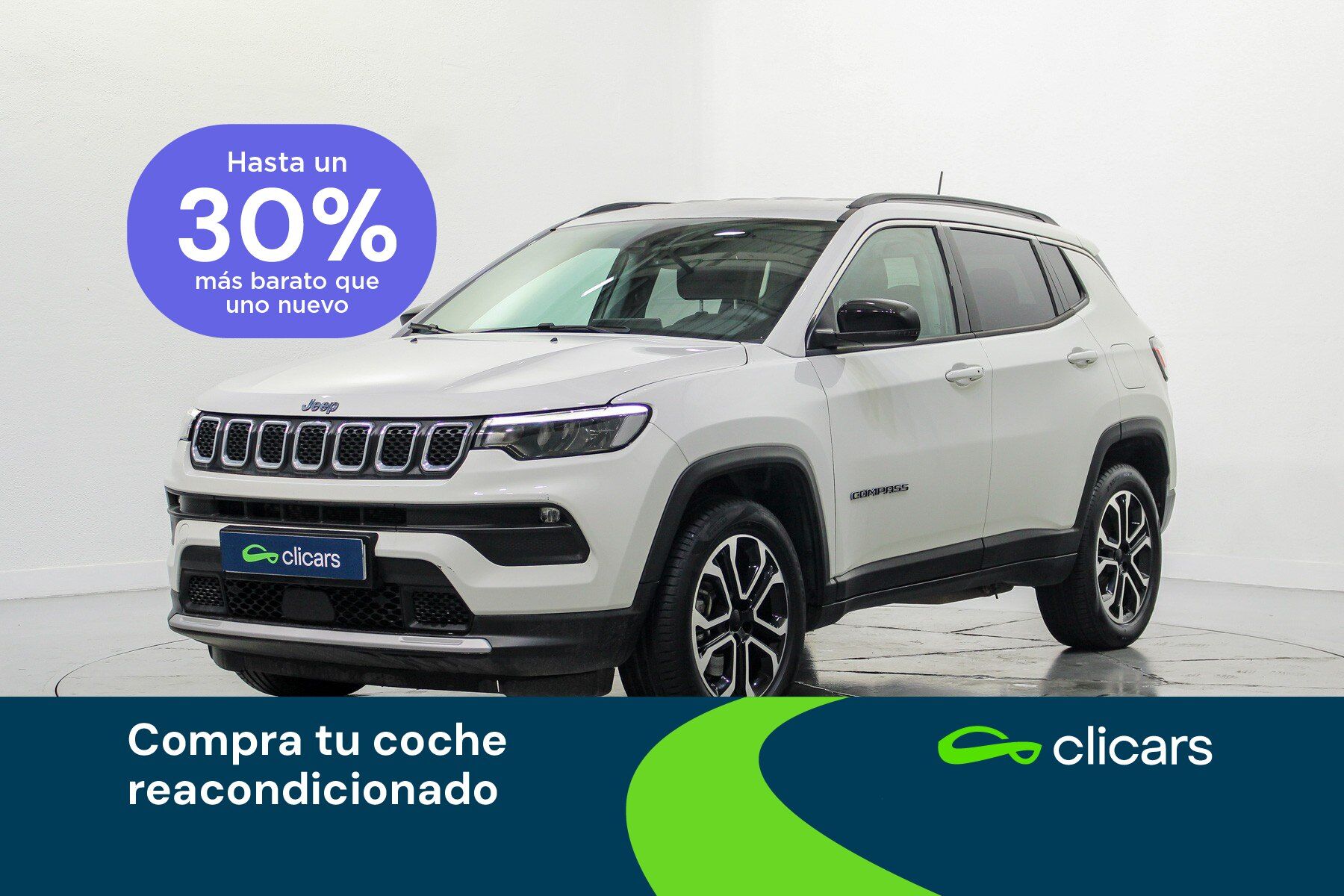 JEEP Compass (Compass 1.3 PHEV Limited 4x4 Aut. 190) en Madrid