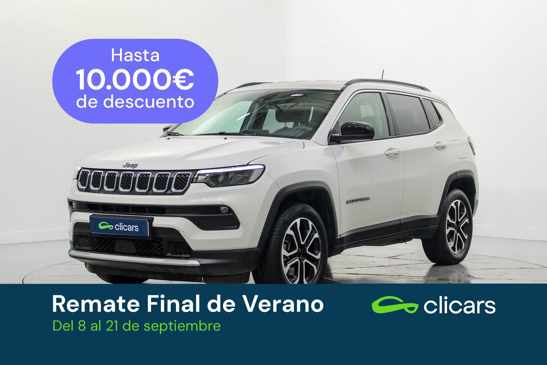 JEEP Compass (Compass 1.3 PHEV Limited 4x4 Aut. 190) en Madrid