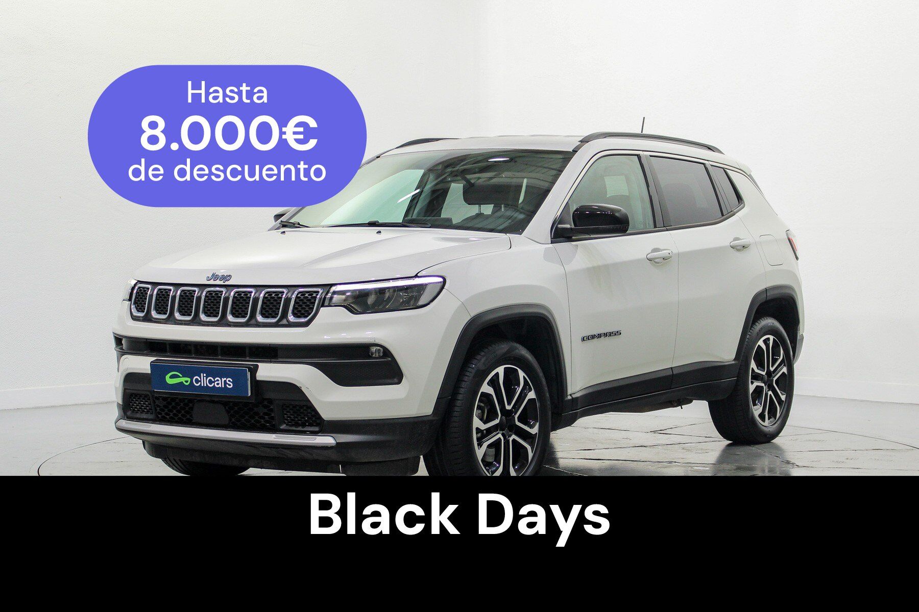 JEEP Compass (Compass 1.3 PHEV Limited 4x4 Aut. 190) en Madrid