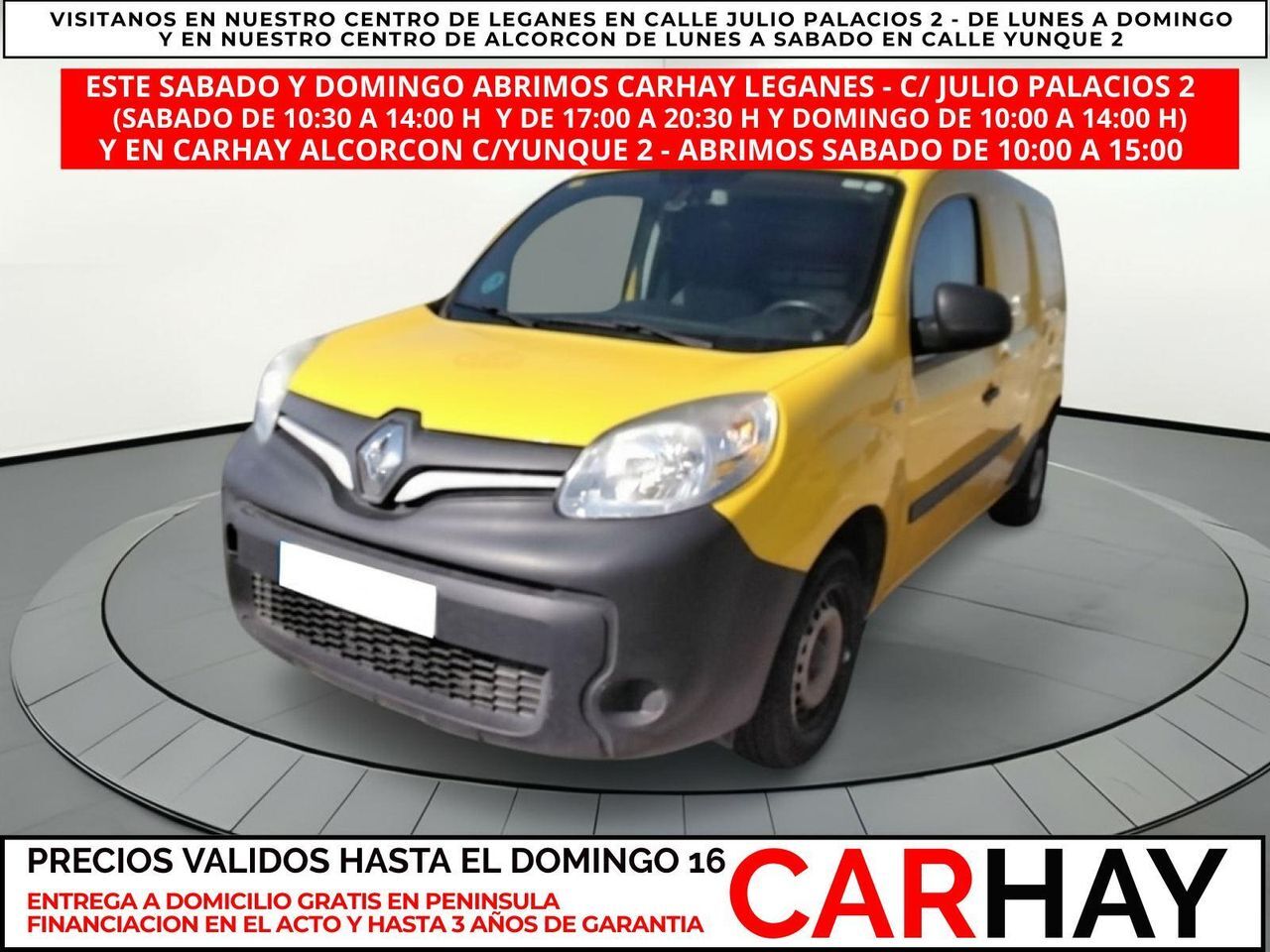 RENAULT Kangoo (Profesional 2p dCi 66 kW 90 CV) en Madrid
