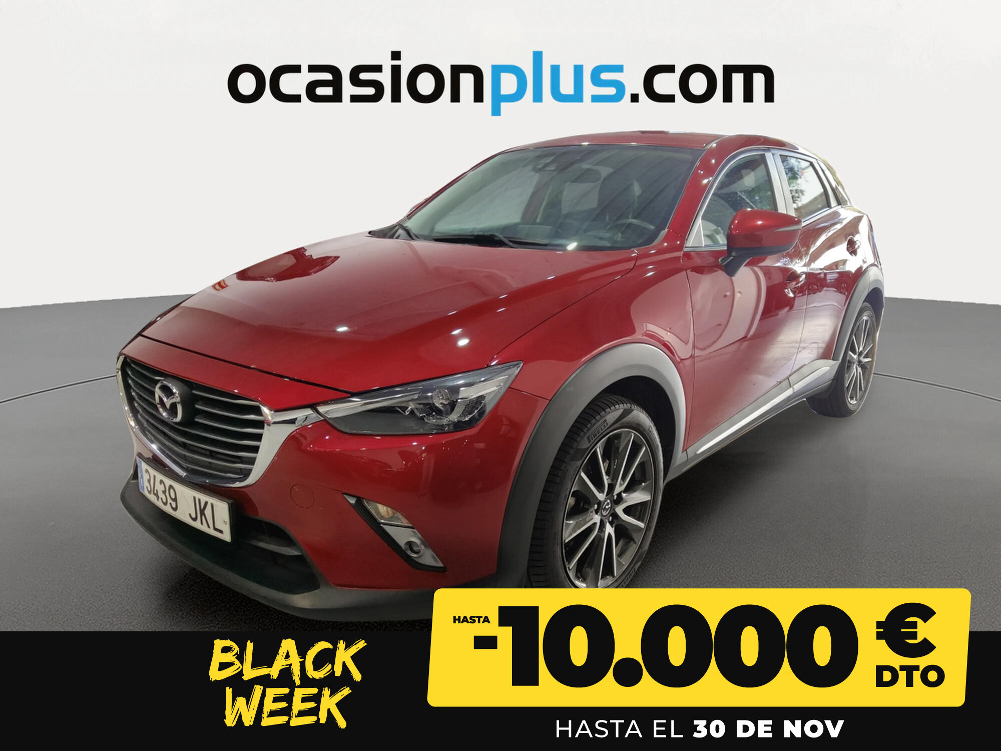 MAZDA CX-3 (2.0 SKYACTIV GE i-Eloop Luxury 4WD AT 110 kW (150 CV)) en Madri