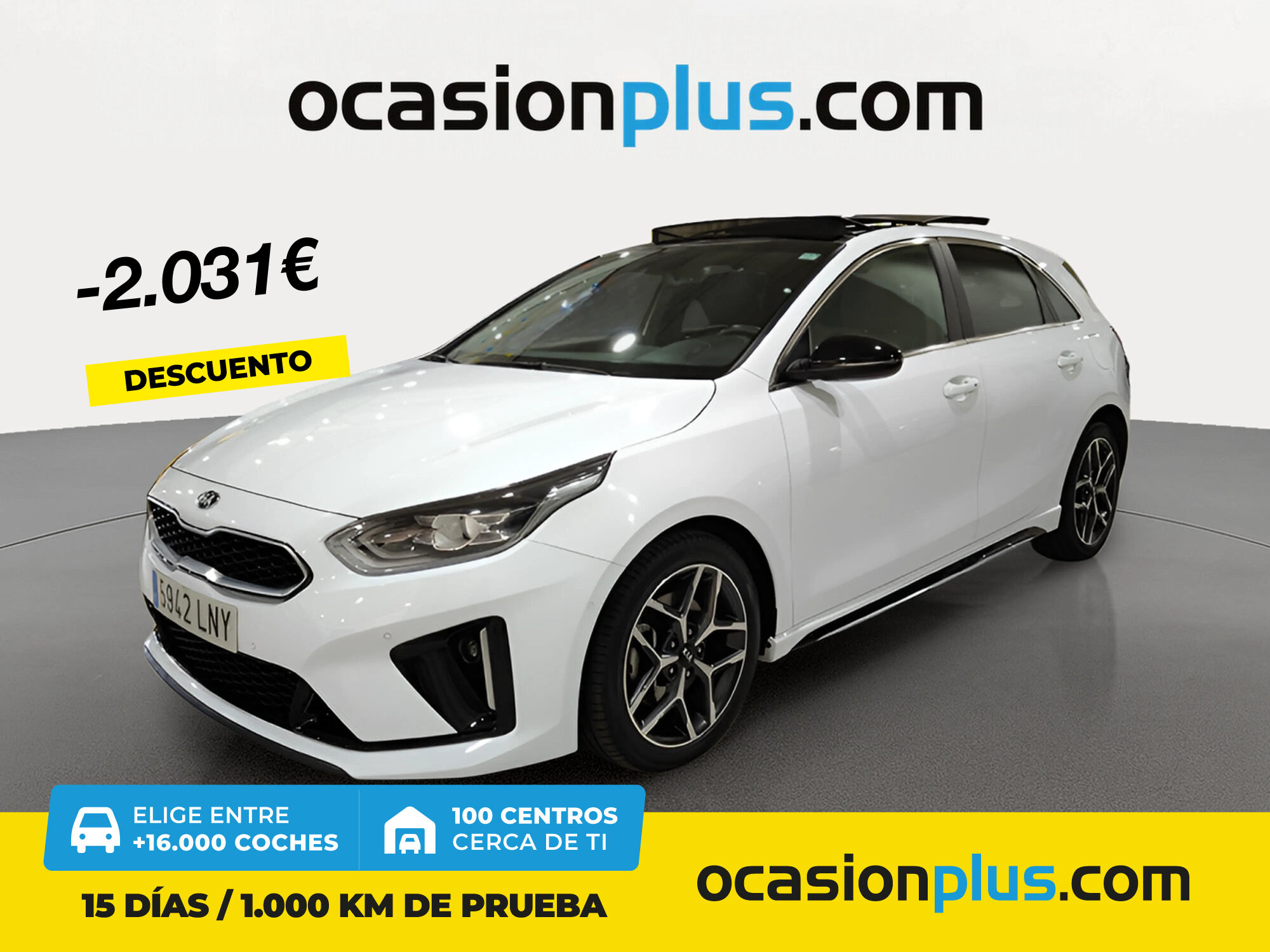 KIA Ceed (1.5 MHEV GT Line DCT 118 kW (160 CV)) en Madrid