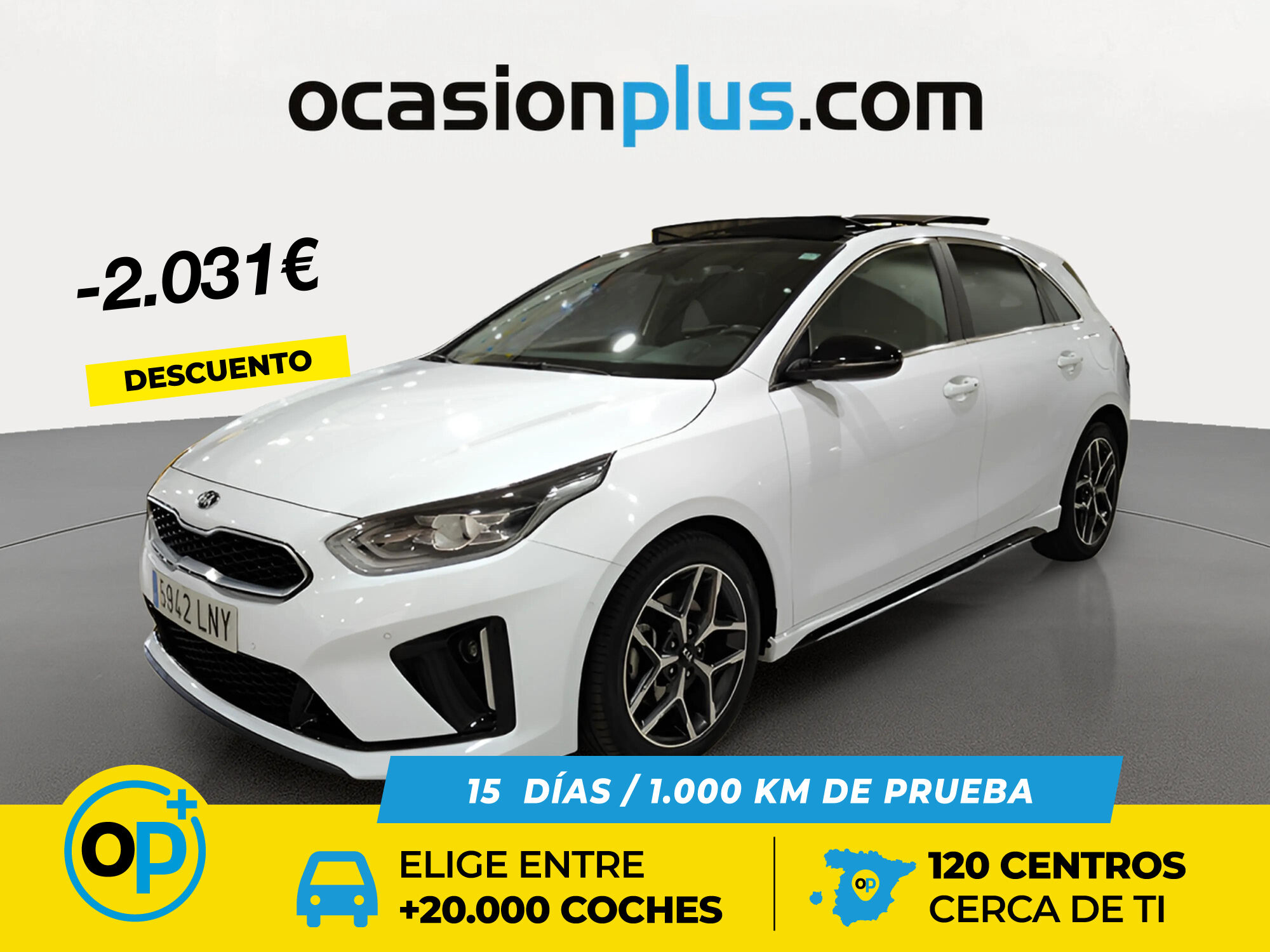 KIA Ceed (1.5 MHEV GT Line DCT 118 kW (160 CV)) en Madrid