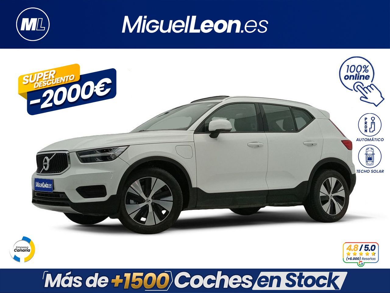 VOLVO XC40 (1.5 T5 Twin Business Plus Auto) en Palmas, Las