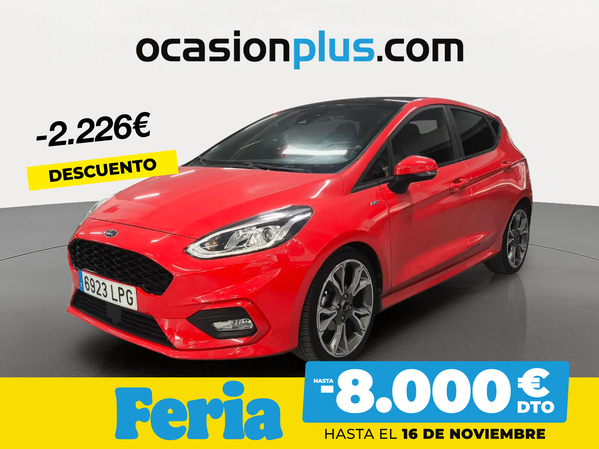 FORD Fiesta (1.0 EcoBoost MHEV ST-Line 114 kW (155 CV)) en Madrid