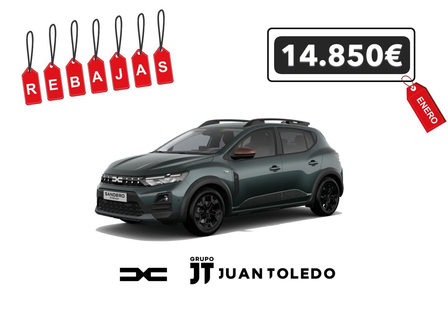 DACIA Sandero (TCe 90cv CVT Stepway Extreme) en Palmas, Las