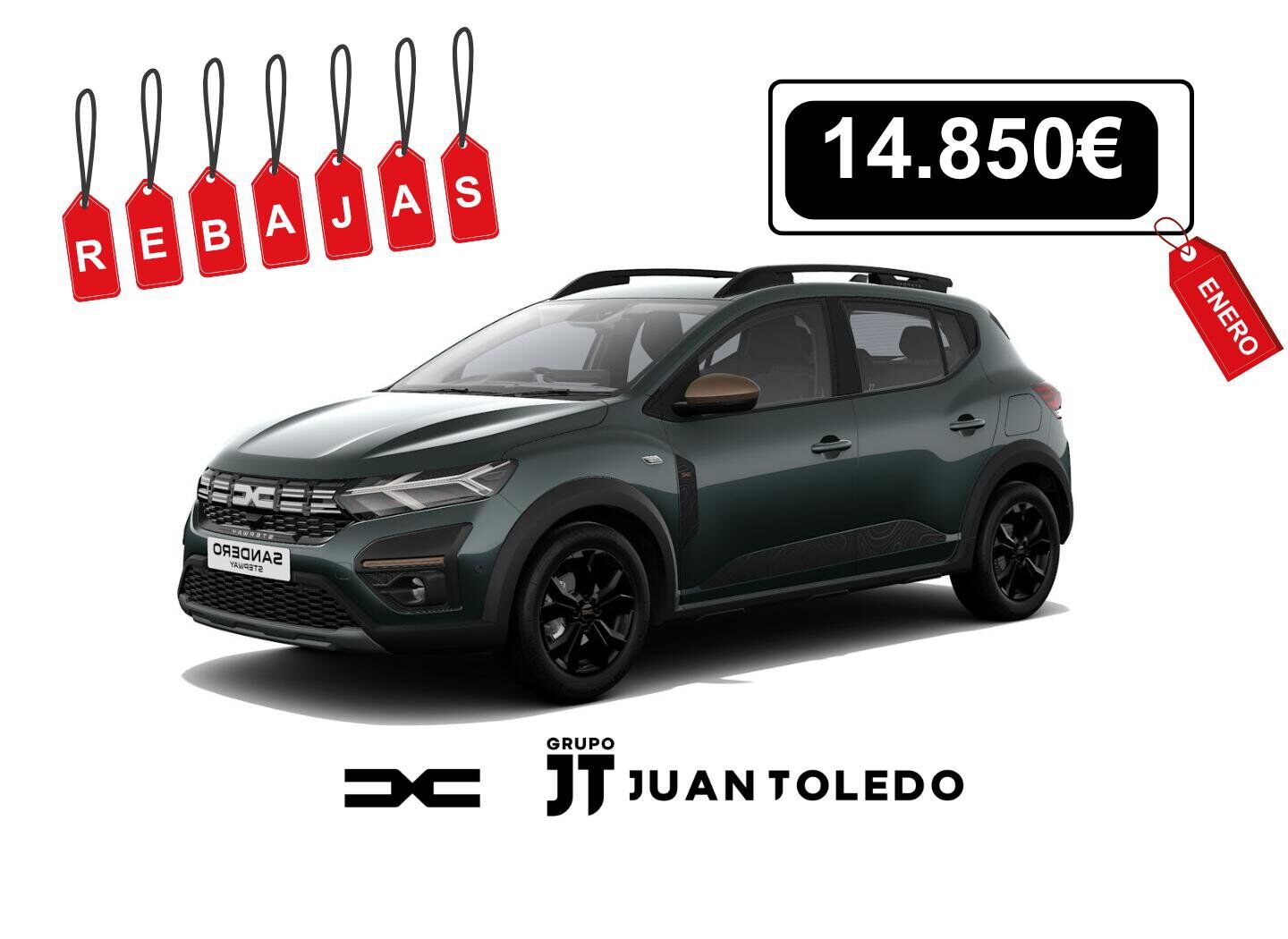 DACIA Sandero (TCe 90cv CVT Stepway Extreme) en Palmas, Las