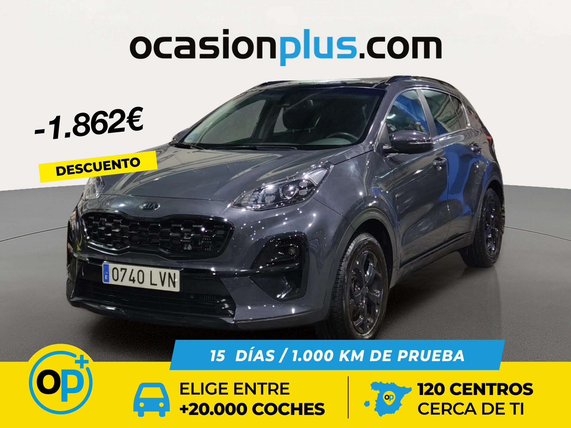 KIA Sportage (1.6 MHEV Black Edition 100 kW (136 CV)) en Madrid
