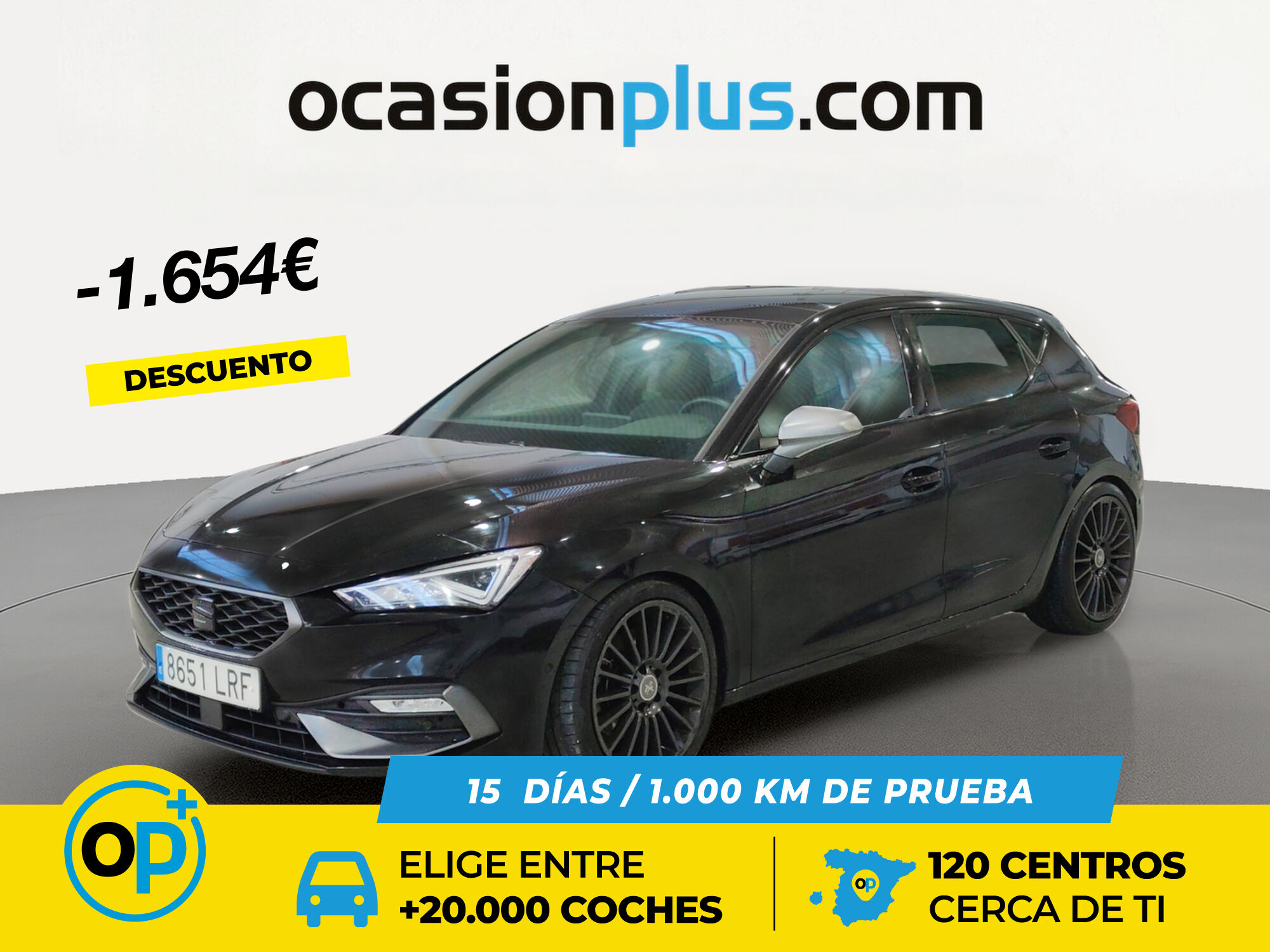 SEAT León (1.5 eTSI S&S FR Go L DSG 110 kW (150 CV)) en Madrid