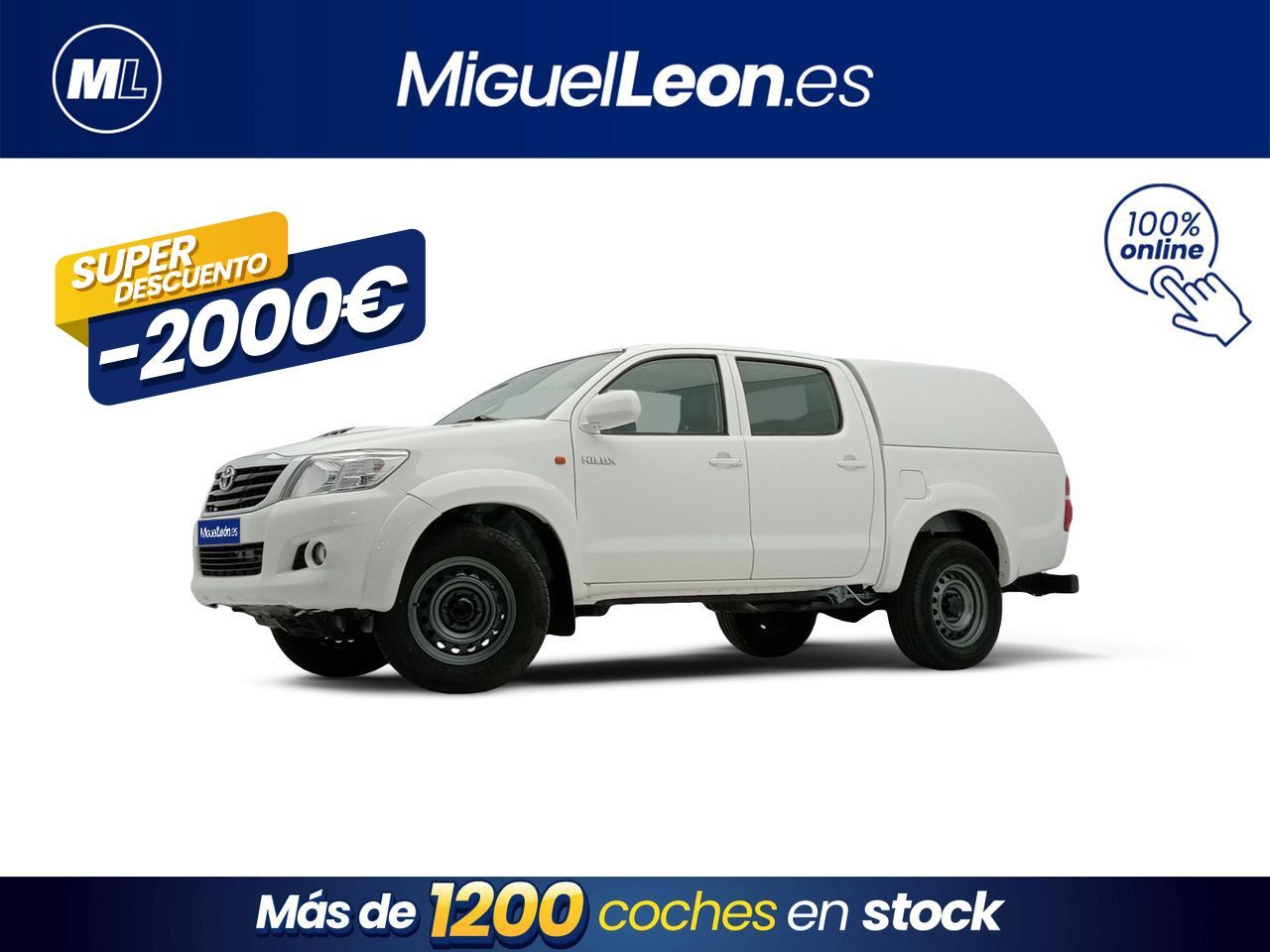 TOYOTA Hilux (2.5 D-4D Cabina Doble GX) en Palmas, Las