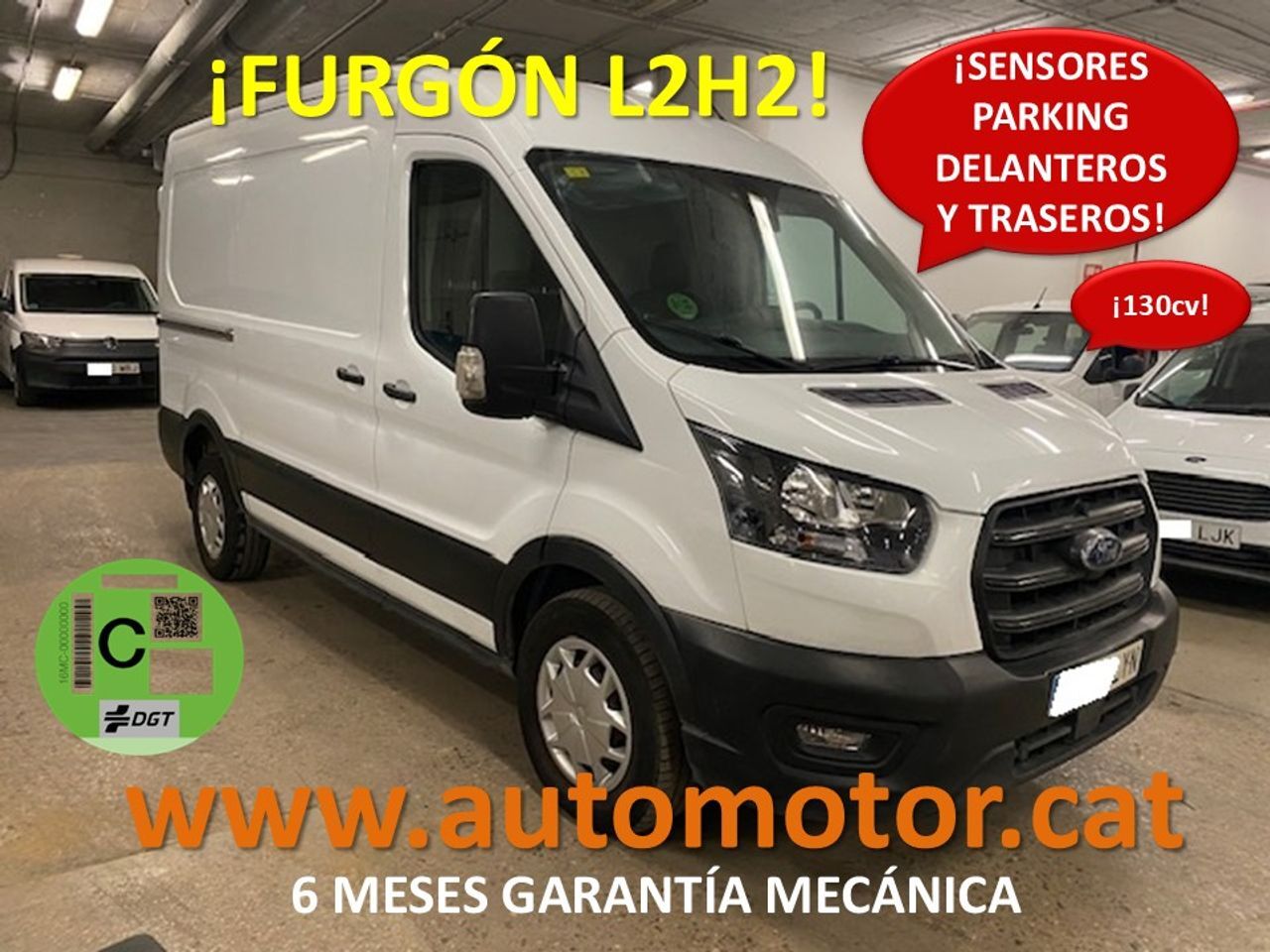 FORD Transit (350 96kW L2H2 Van Trend FWD MHEV) en Barcelona