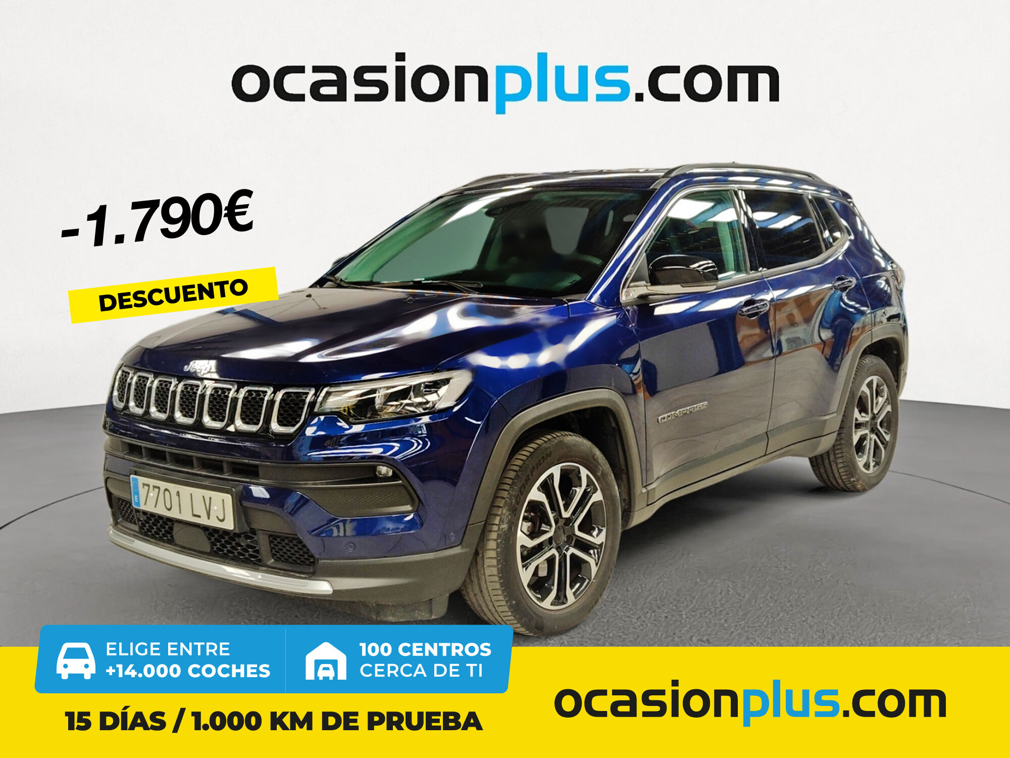 JEEP Compass (1.3 Gse Limited 4x2 FWD 96 kW (130 CV)) en Madrid