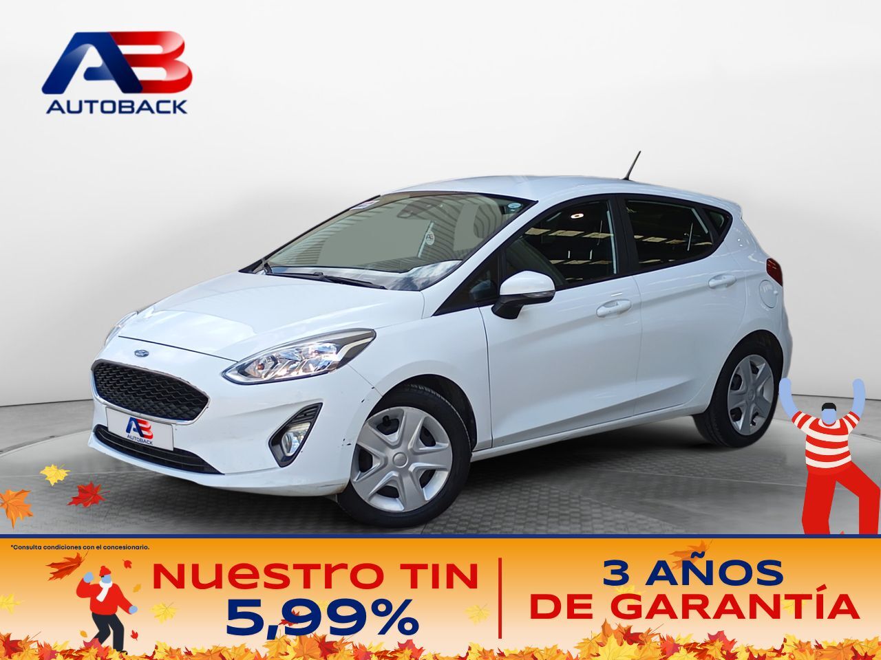 FORD Fiesta (1.0 EcoBoost 74kW Trend+ S/S 5p) en Madrid