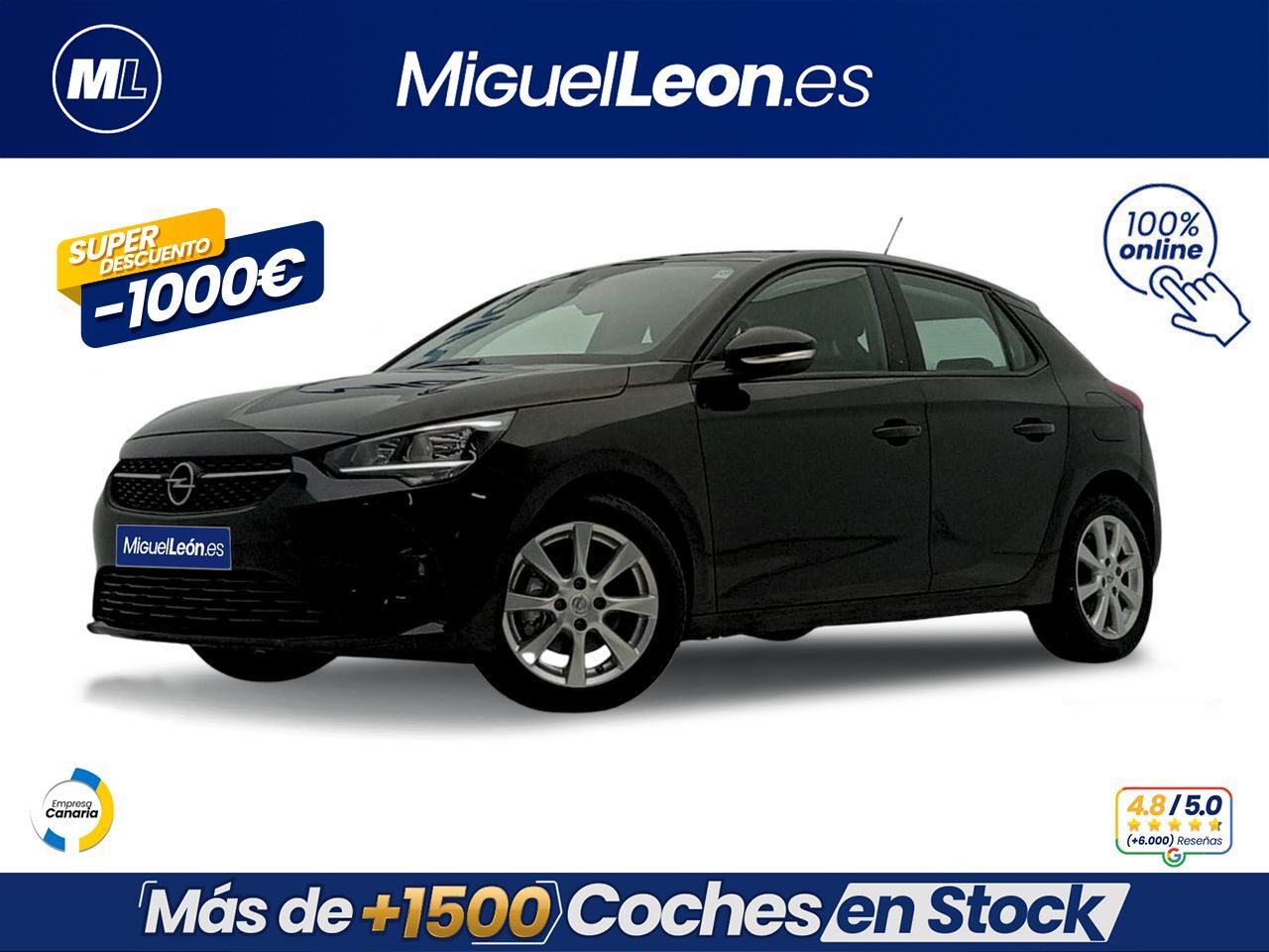 OPEL Corsa (1.2T XHL 74kW (100CV) Edition) en Palmas, Las